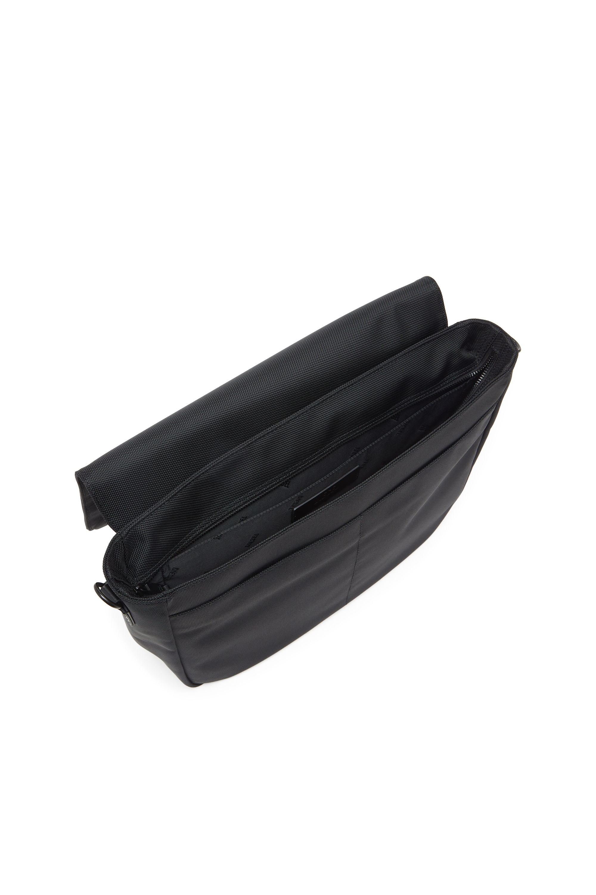 Diesel - 1DR MESSENGER, 1DR-Sac messager en nylon CORDURA® Homme in Noir - 3
