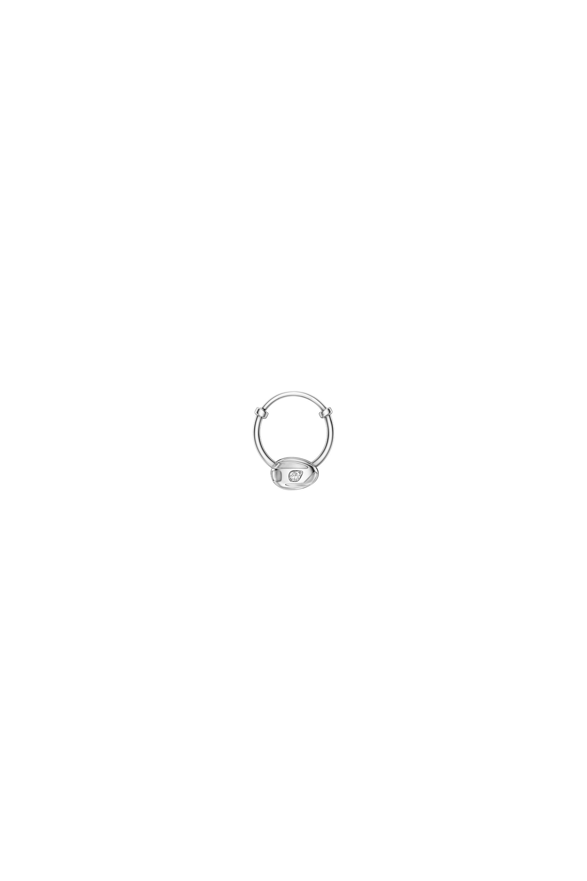 Diesel - DX1703040 JEWELLERY, Cr&eacute;ole en acier inoxydable Mixte in Gris argent&eacute; - 3