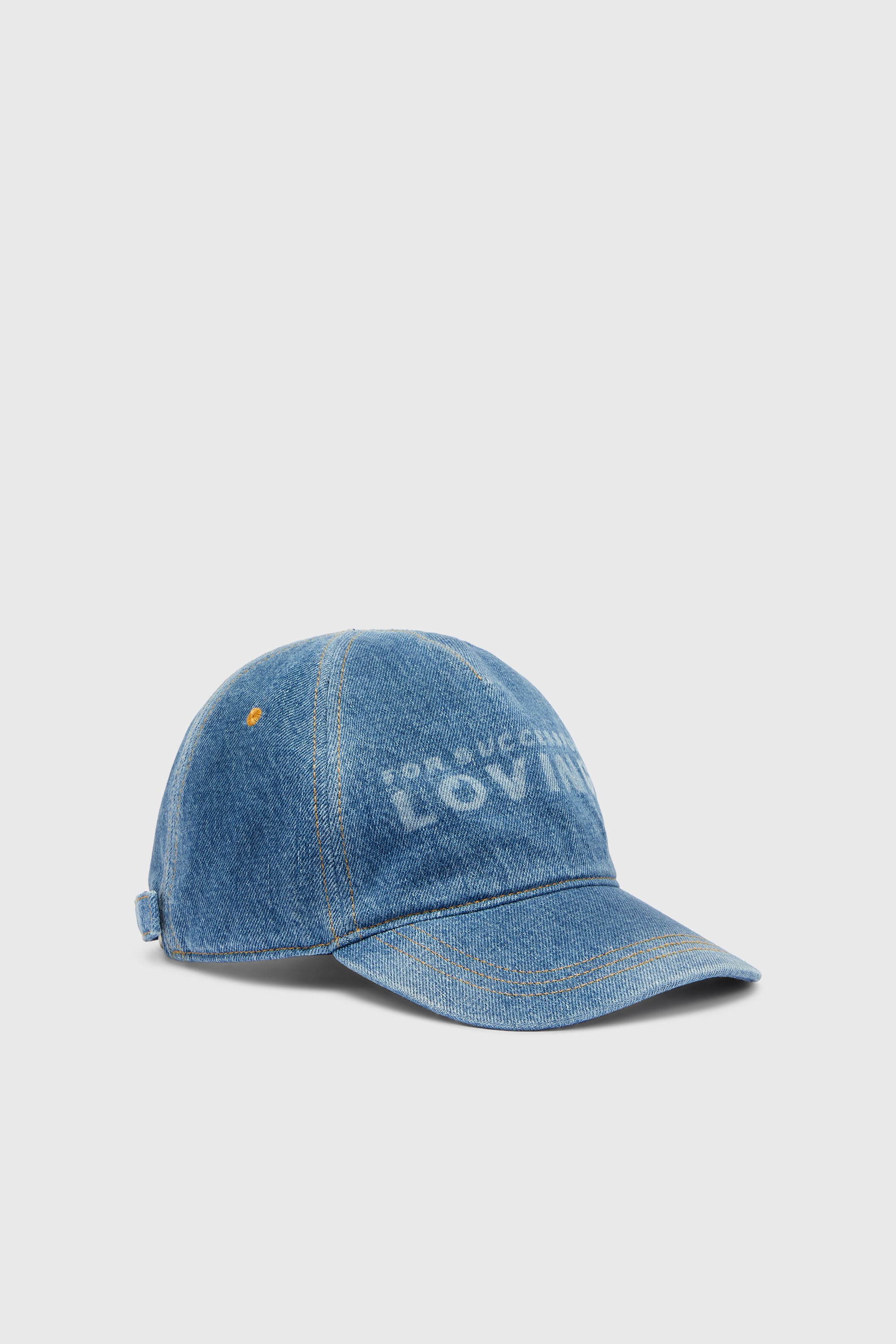 Diesel - PR-CAP-CHITIN, Casquette de baseball en denim avec logo For Successful Loving Mixte in Bleu - 1