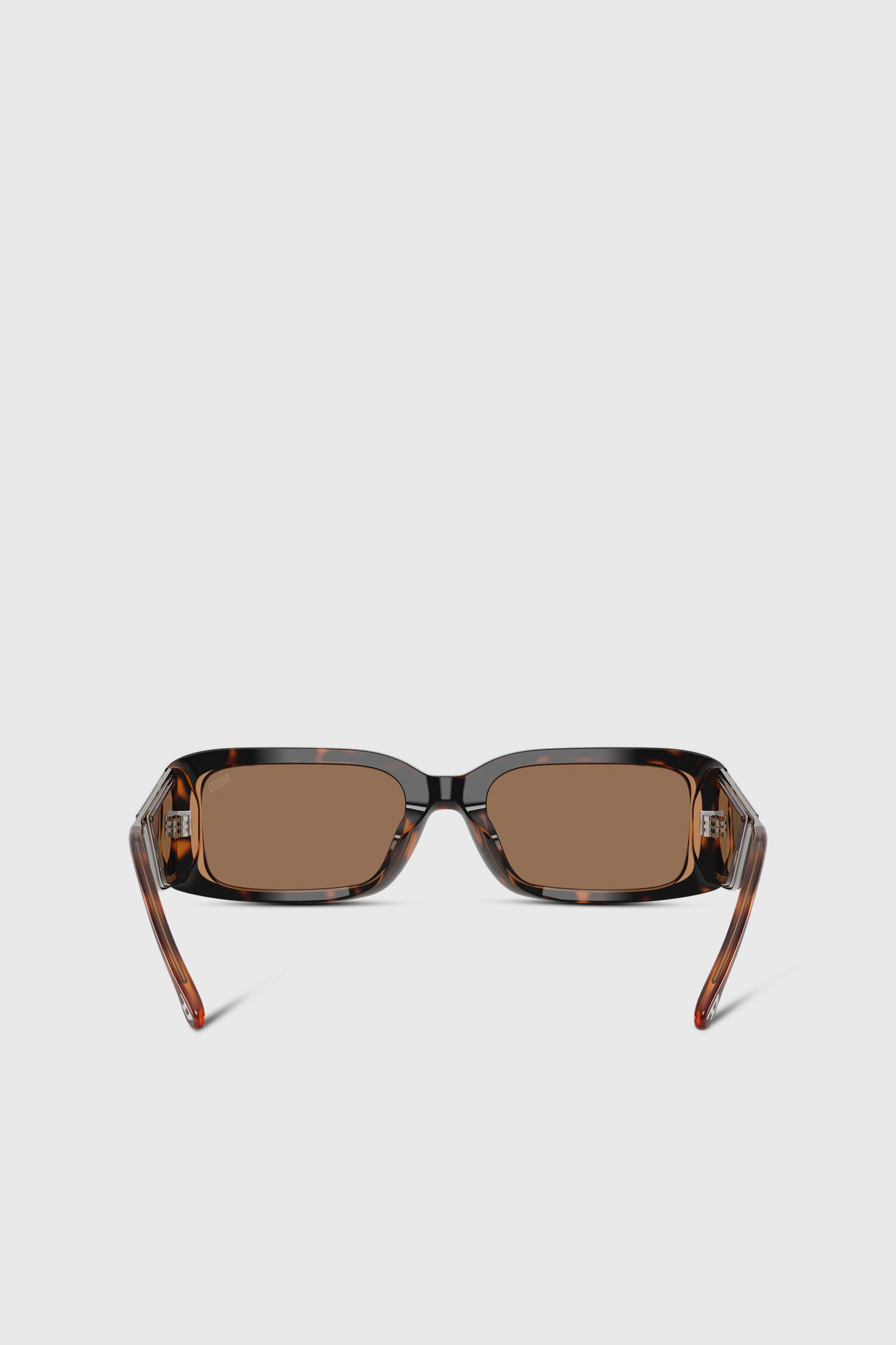 Diesel - 0DL2017U, Lunettes de soleil rectangulaires Mixte in Marron - 3