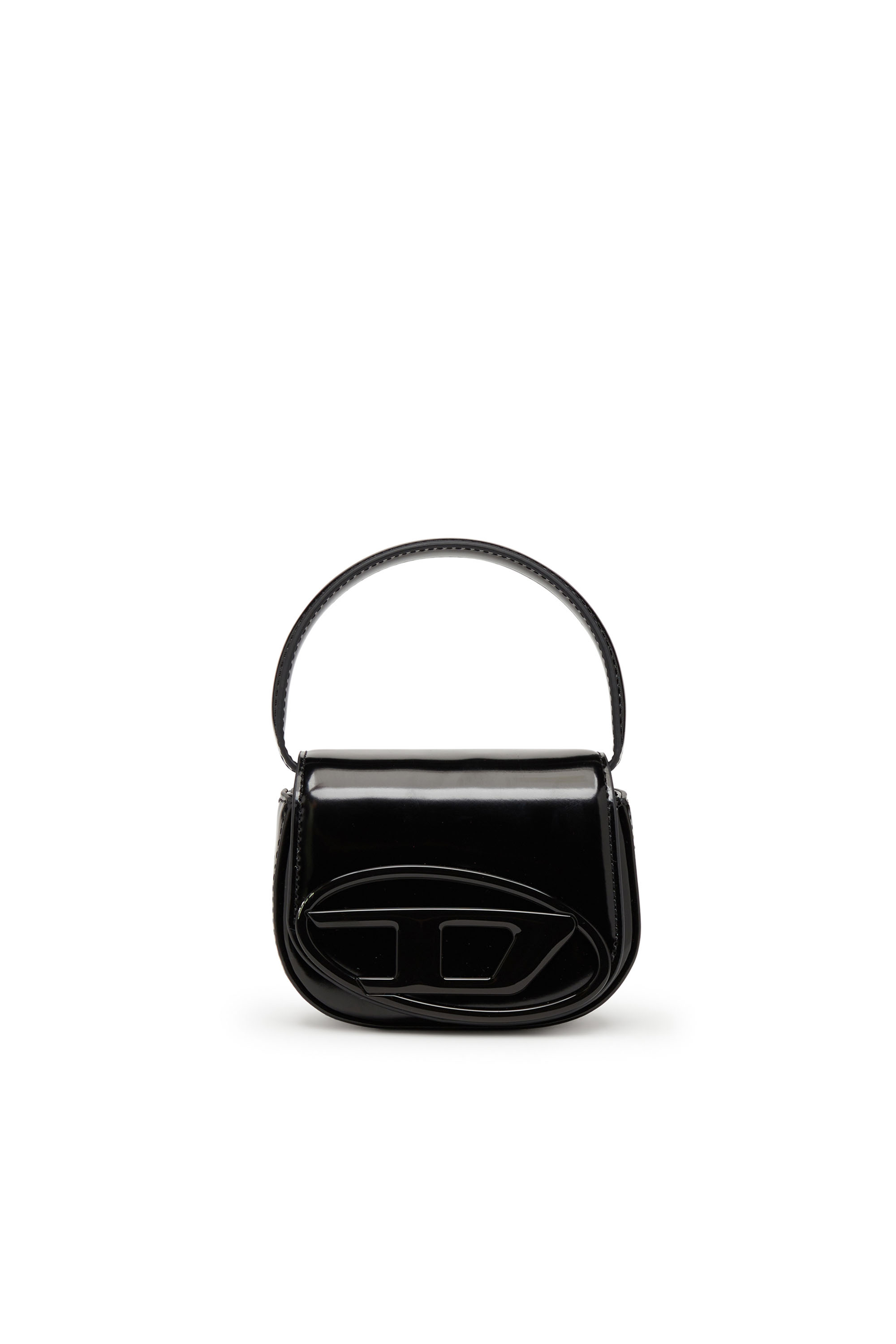 Diesel - 1DR-XS-S, 1DR-XS-S-Mini sac iconique en cuir avec effet miroir Femme in Noir - 1