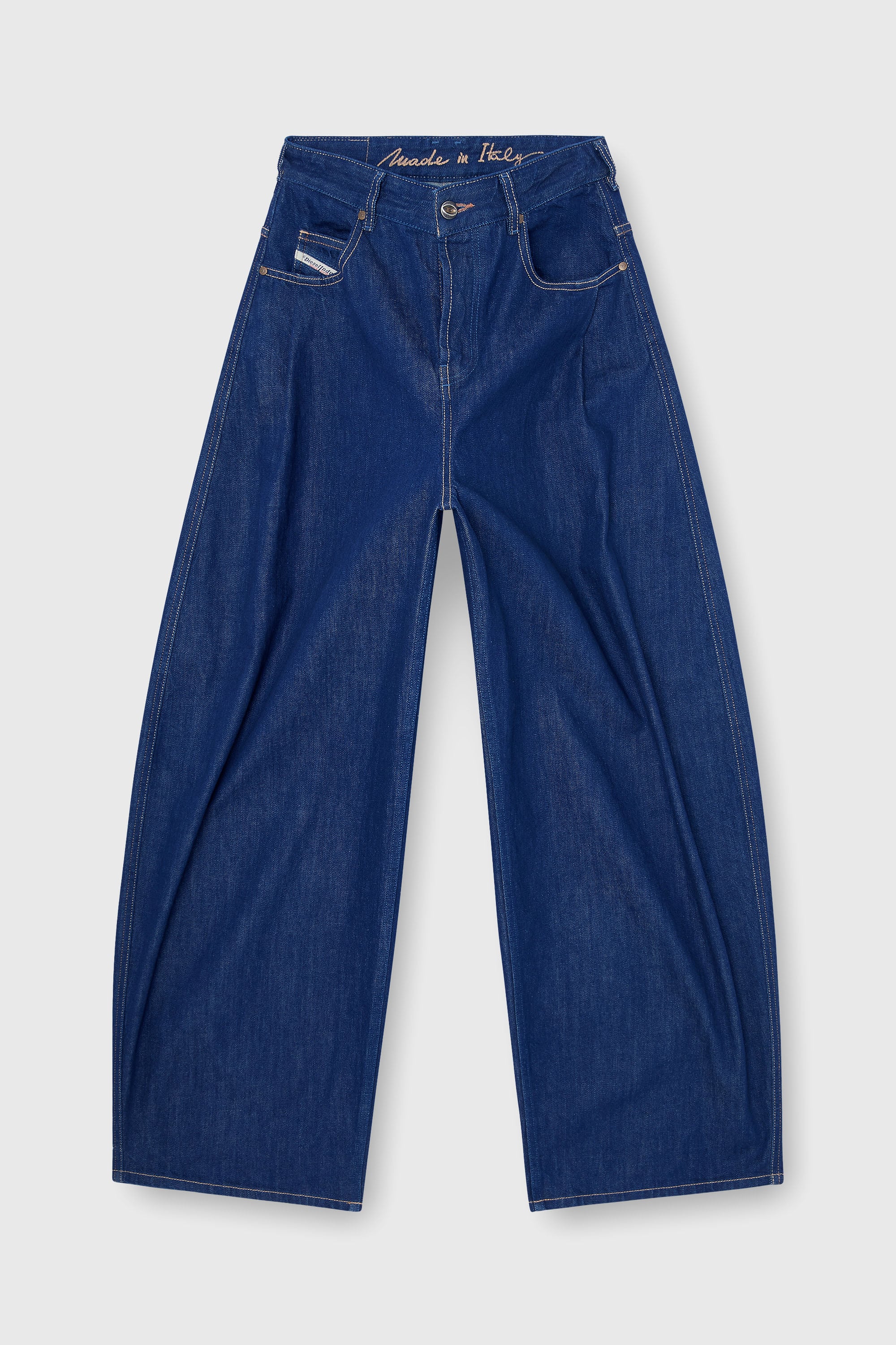 Diesel - Relaxed Jeans 1987 D-Khelz 09Q09 Femme, Bleu Fonc&eacute; - Image 2