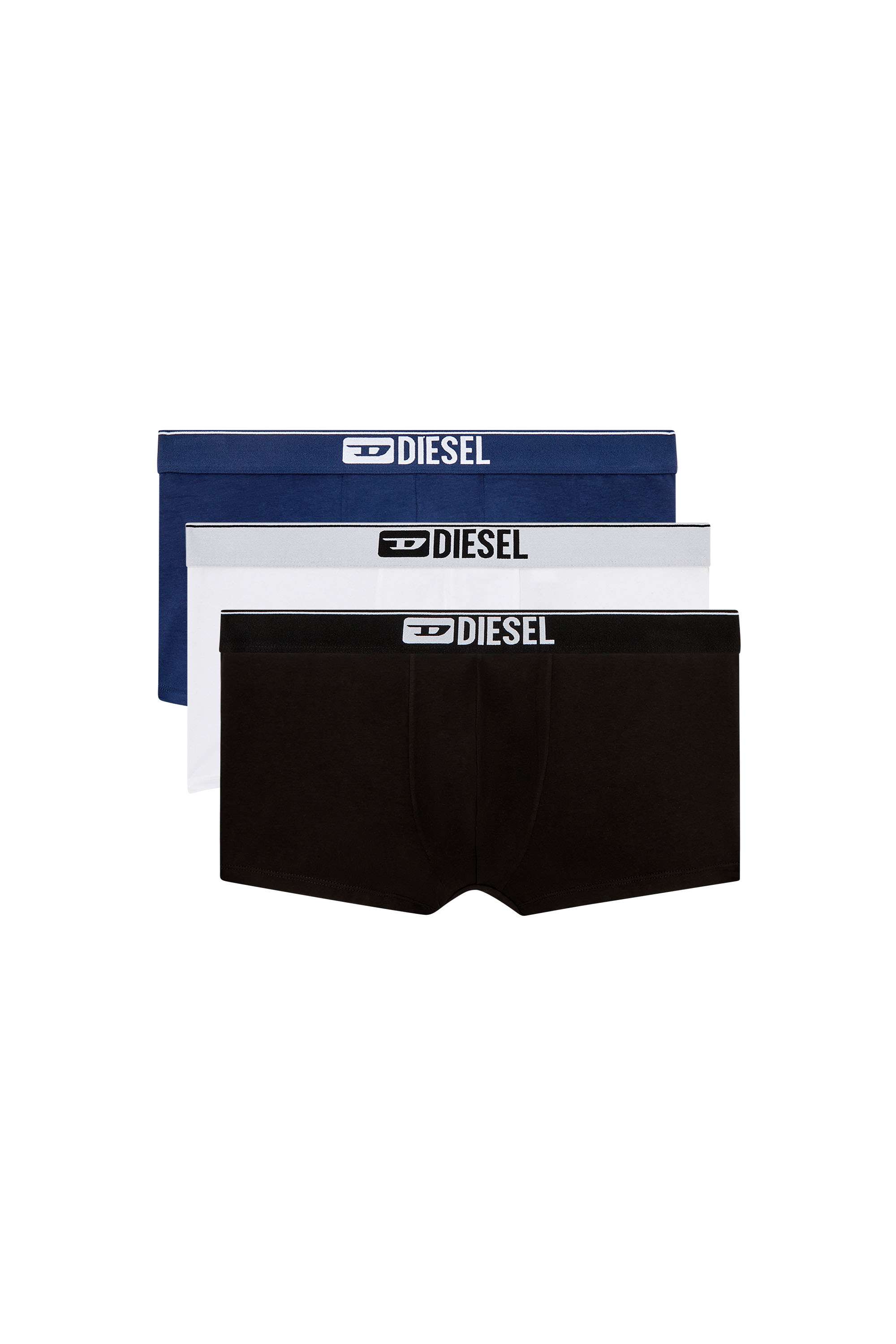 Diesel - UMBX-DAMIENTHREEPACK, Lot de trois boxers couleur unie Homme in Polychrome - 1