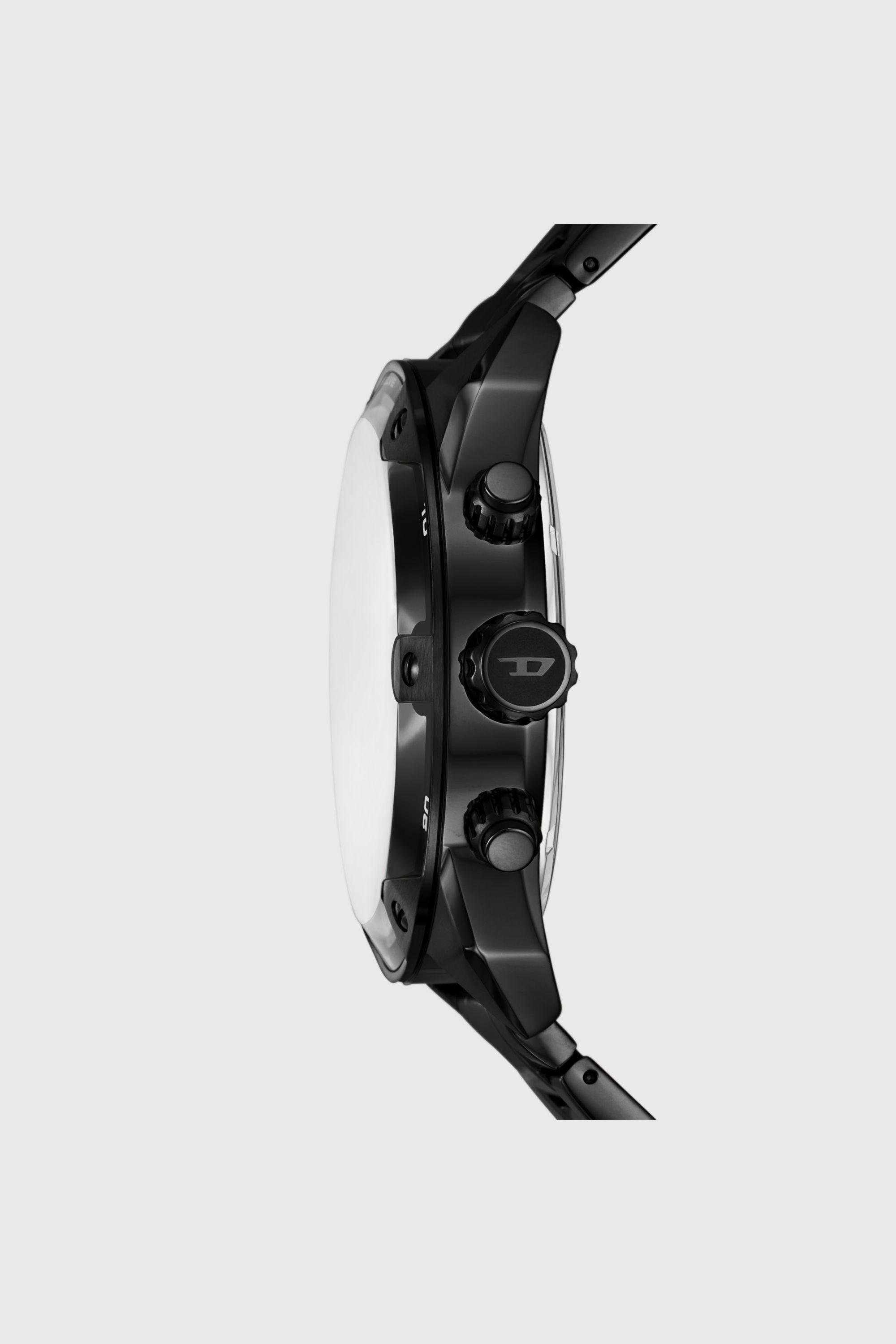 Diesel - DZ4691 WATCH, Montre Spiked noire en acier inoxydable &agrave; pointes Homme in Noir - 3