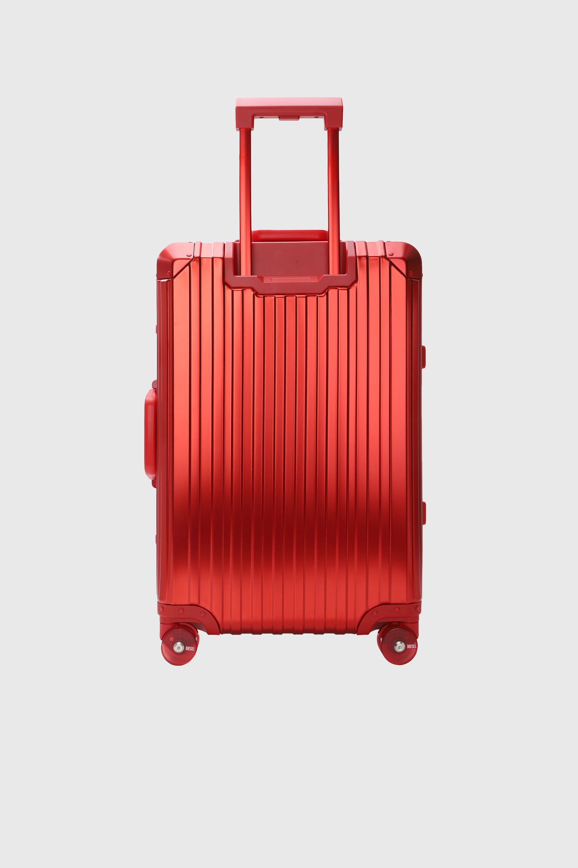 Diesel - DIESEL ALUMINUM TROLLEY- DSL002, Valise en aluminium taille M Mixte in Rouge - 2