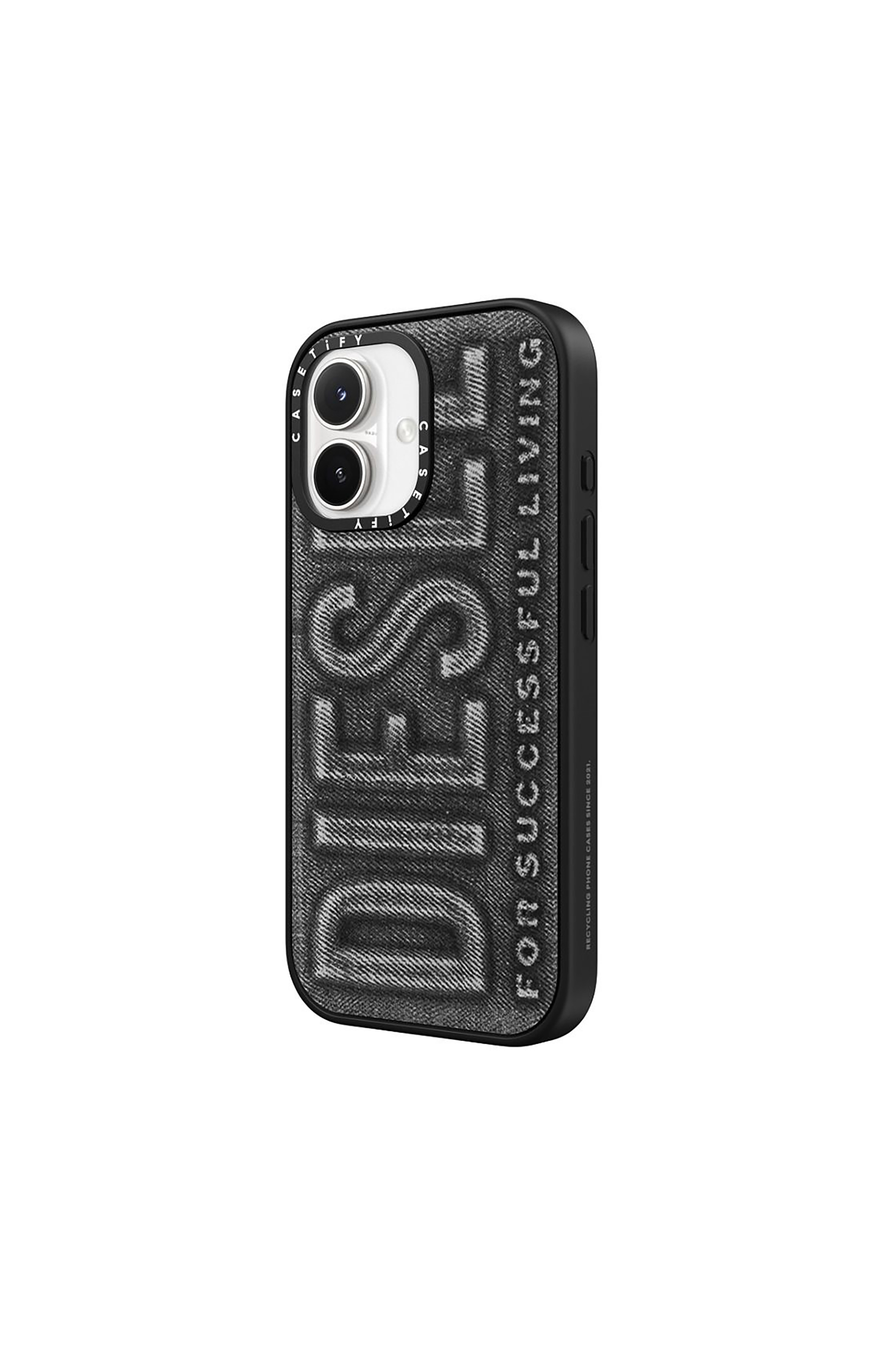 Diesel - 60559 MOULDED CASE, Coque Biscotto impact pour iPhone 17 Mixte in Noir - 2