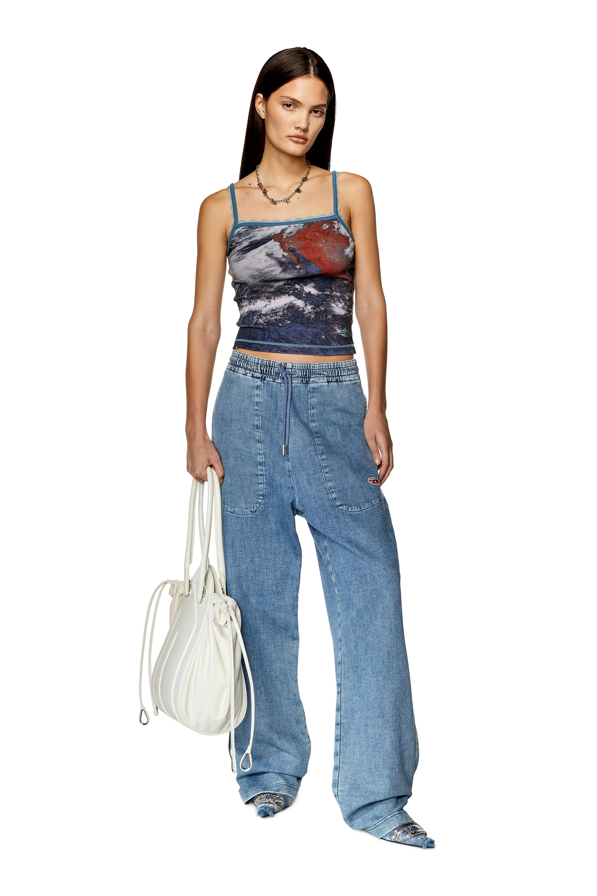 Diesel - T-HOP-LACE, Bleu - Image 2