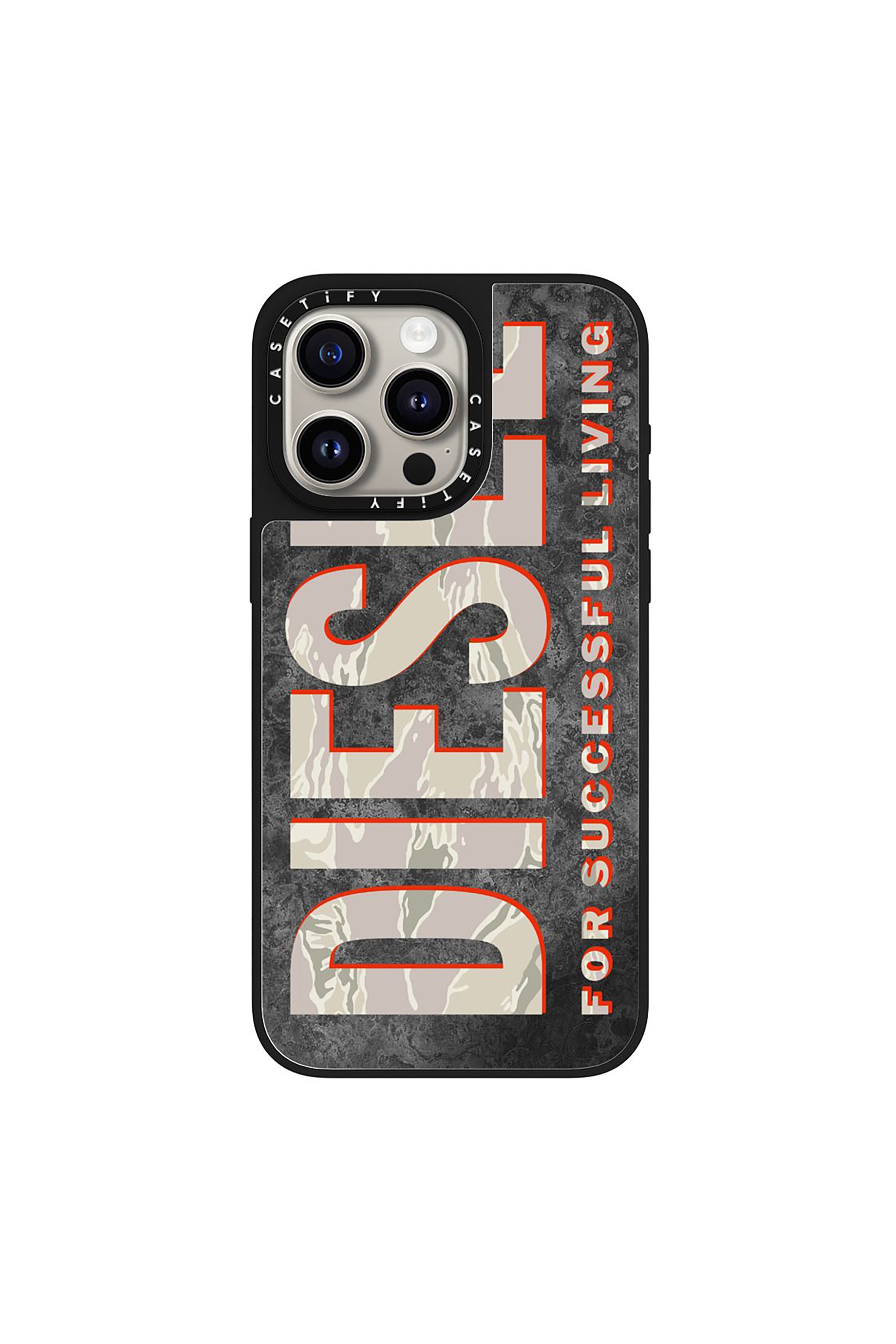 Diesel - 60329 CASETIFY MOULDED CASE, Coque MagSafe Camouflage iPhone 15 Pro Max Mixte in Polychrome - 1