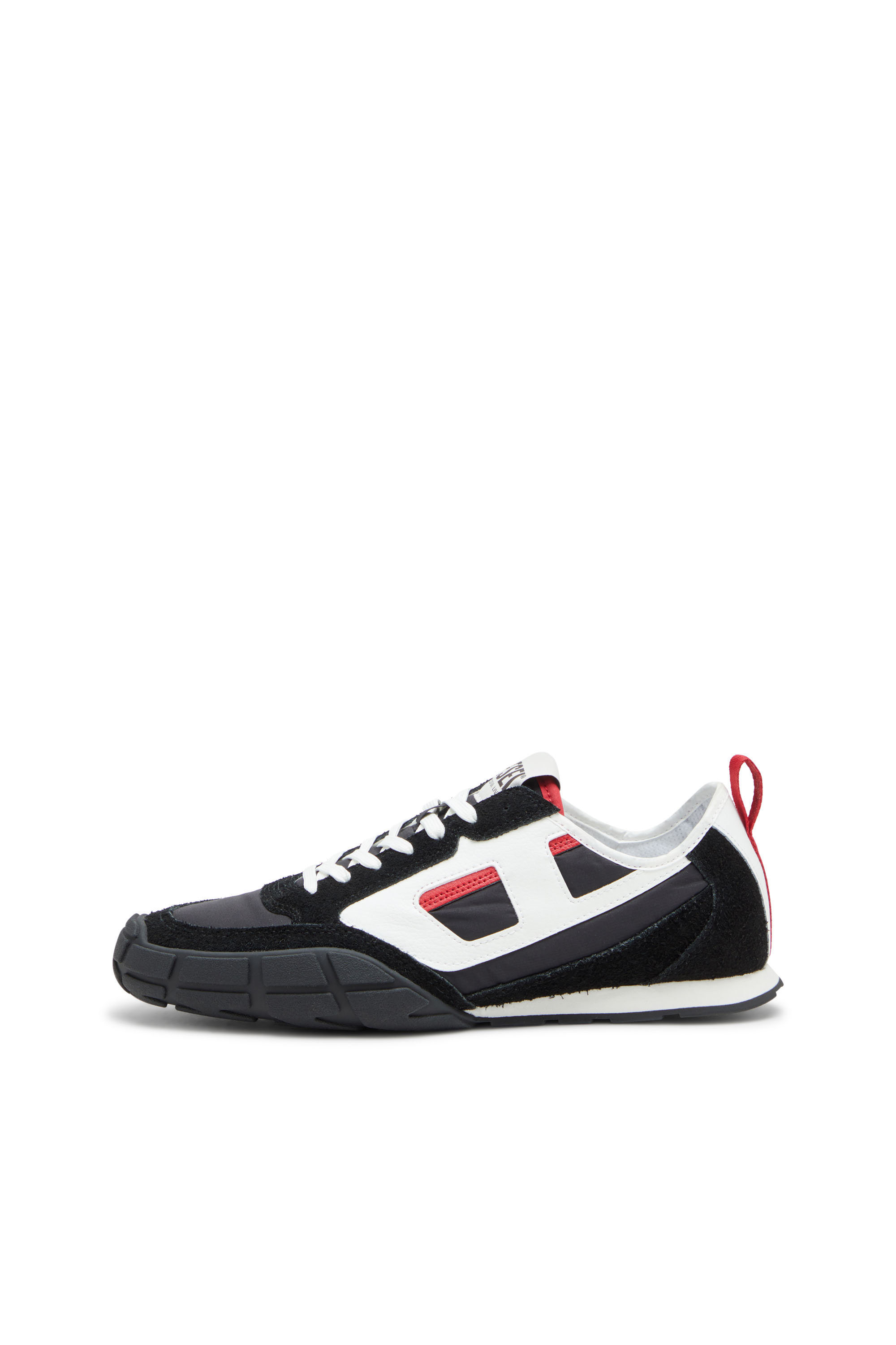 Diesel - S-PAGODHA LOW, S-Pagodha-Sneakers en cuir, suède et tissu indéchirable Homme in Polychrome - 3
