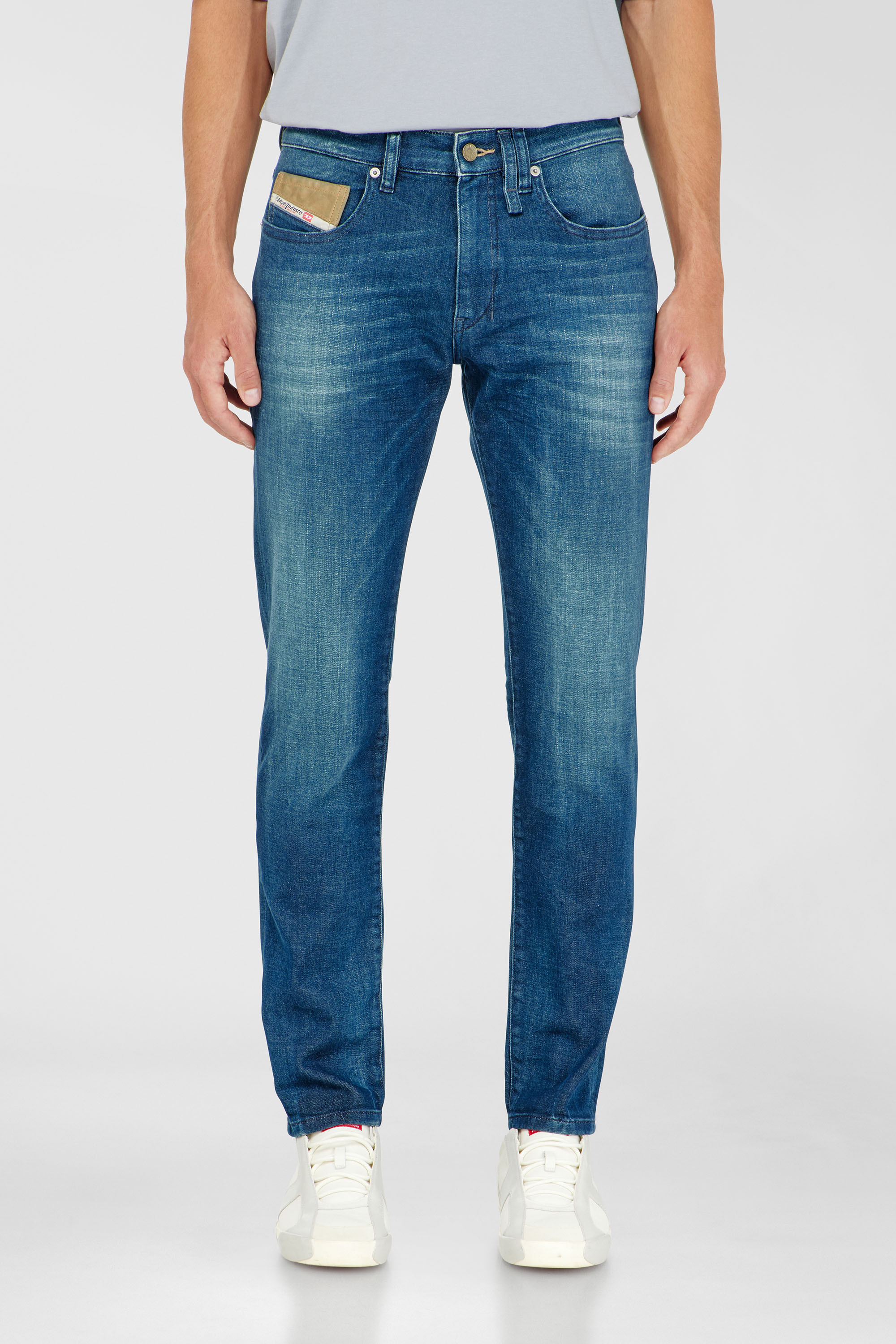Diesel - Slim Jeans 2019 D-Strukt 0PBBZ Homme, Bleu moyen - Image 1