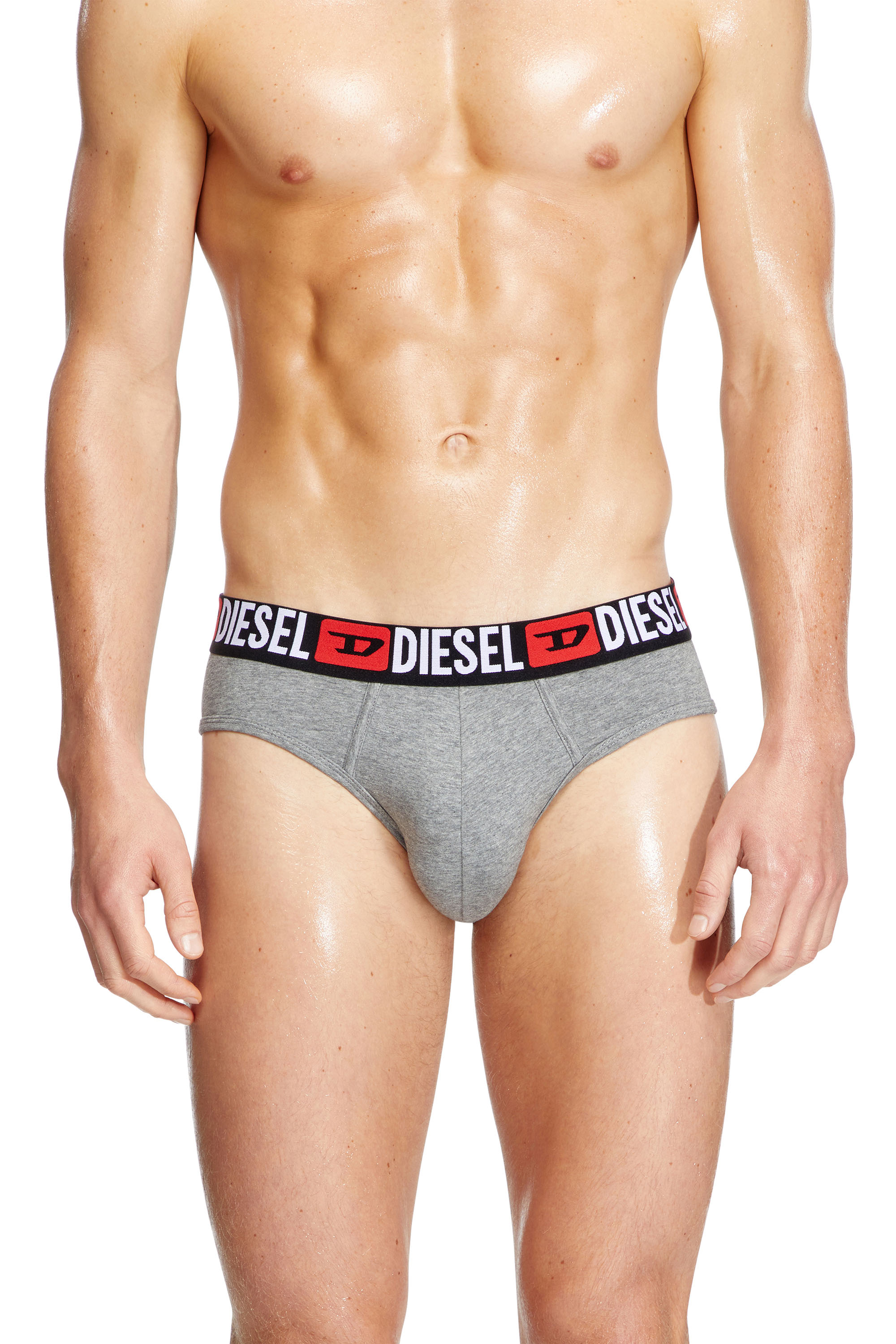 Diesel - UMBR-ANDRETHREEPACK, Lot de trois slips unis Homme in Polychrome - 2