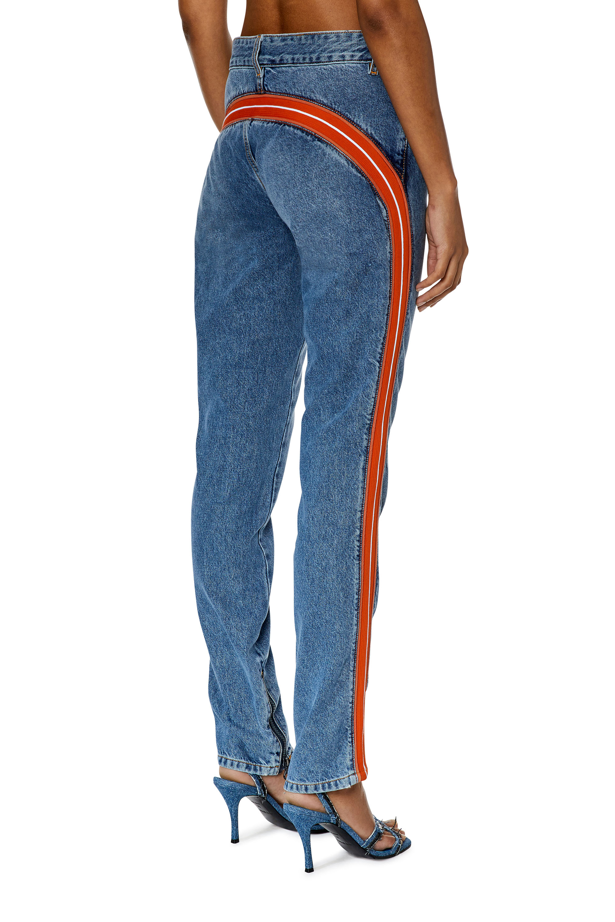 Diesel - D-Vision 0EMAT Skinny Jeans, Bleu moyen - Image 3