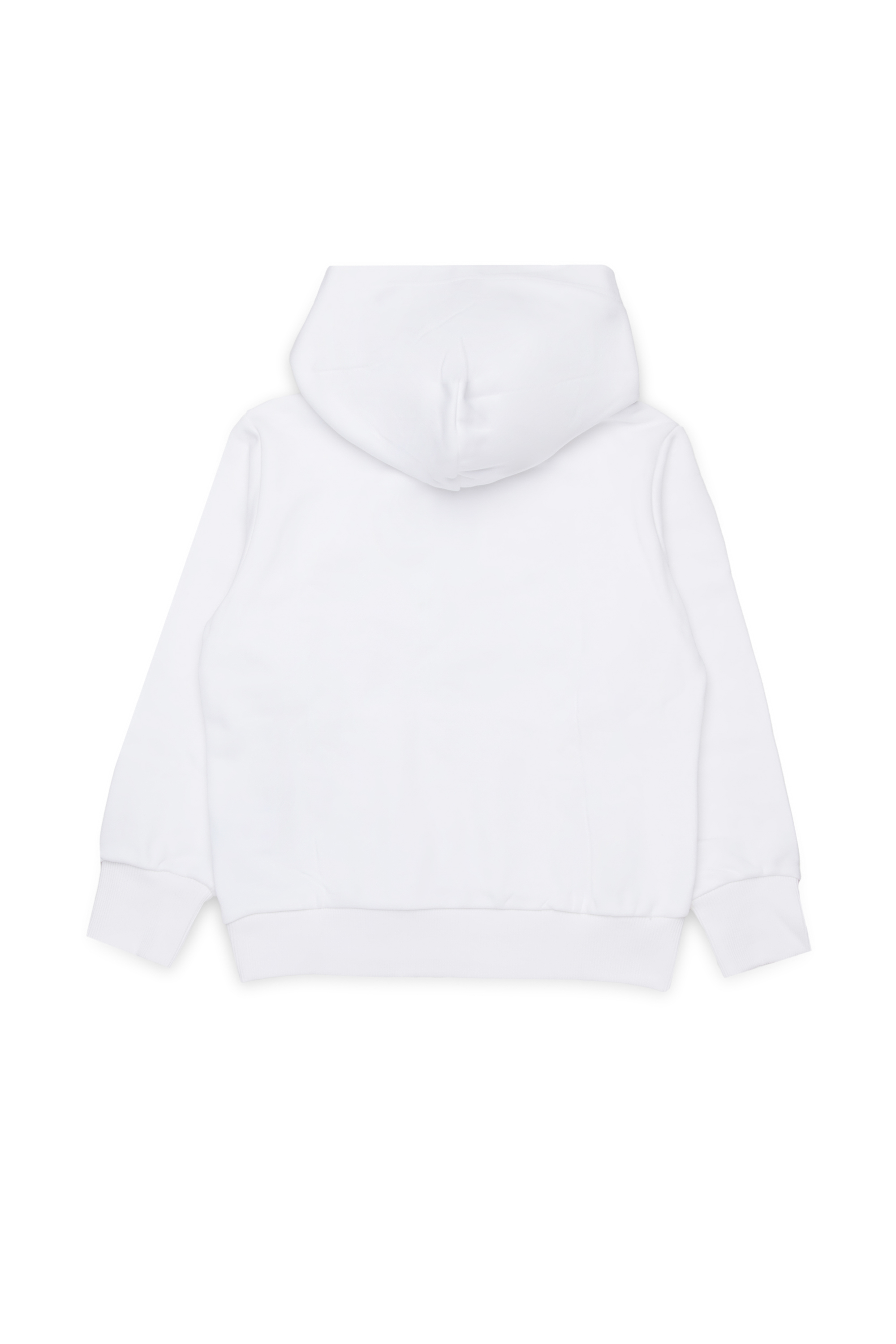 Diesel - SDROPSHOOD OVER, Sweat en coton avec logo imprimé Homme in Blanc - 2