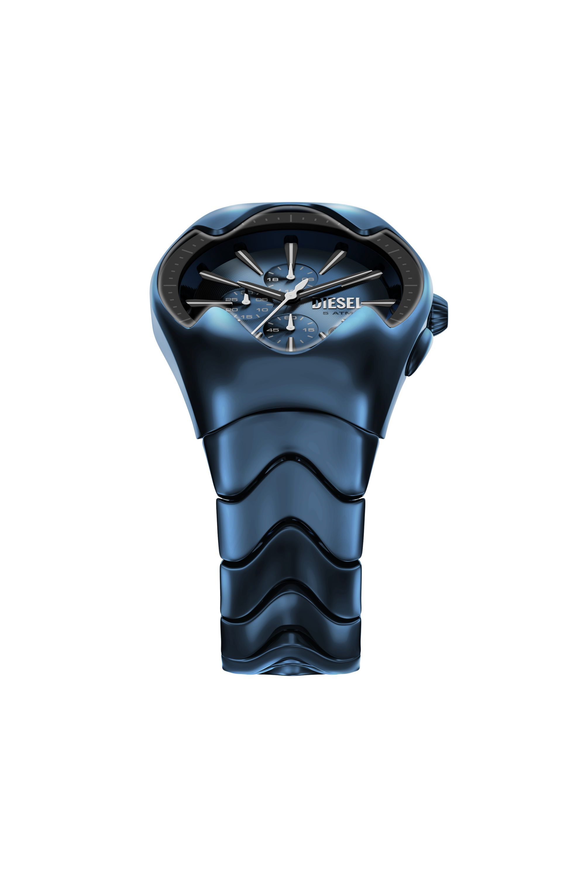 Diesel - DZ4704 WATCH, Montre Mercurial en acier inoxydable bleu Homme in Polychrome - 4