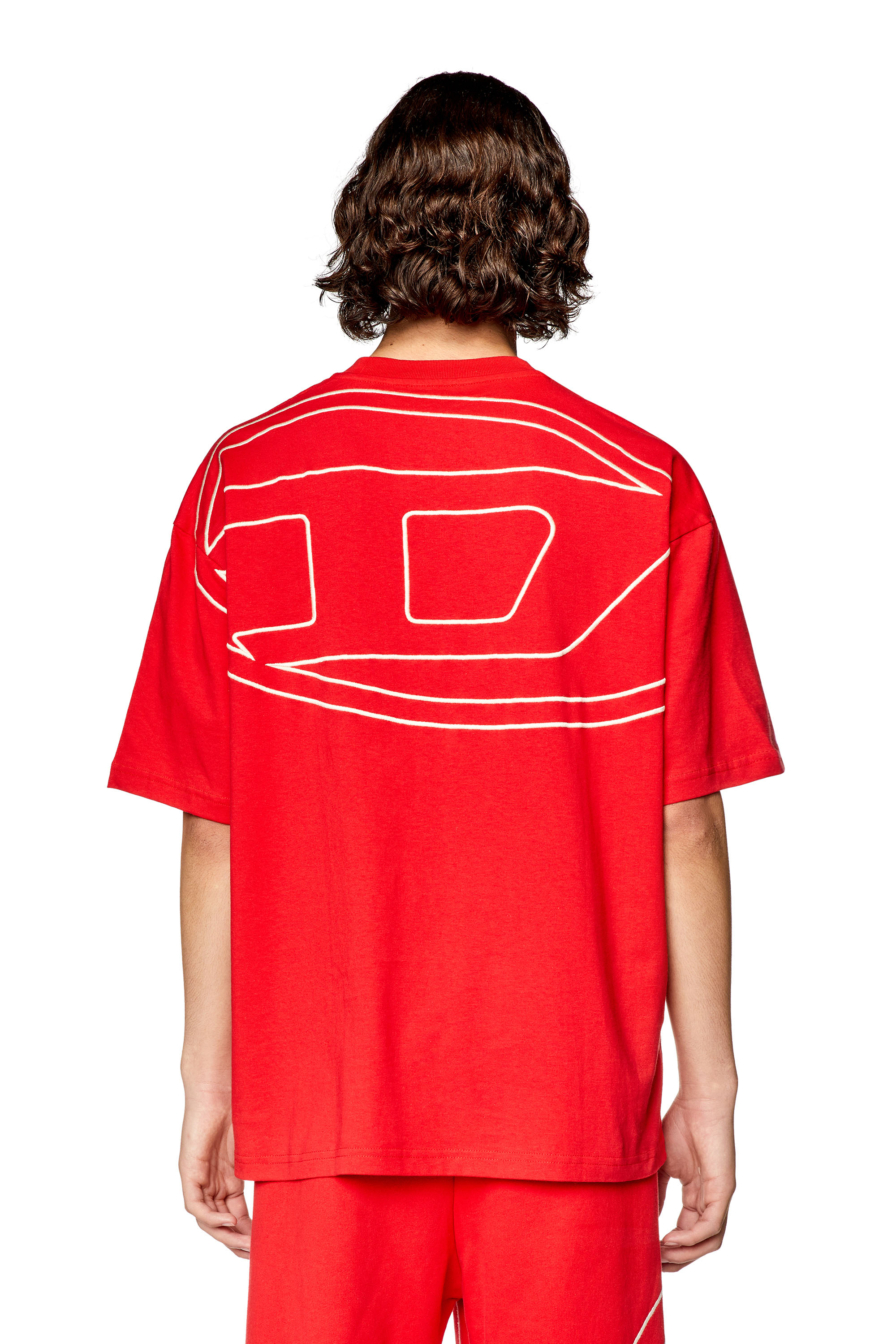 Diesel - T-BOGGY-MEGOVAL, Rouge - Image 1