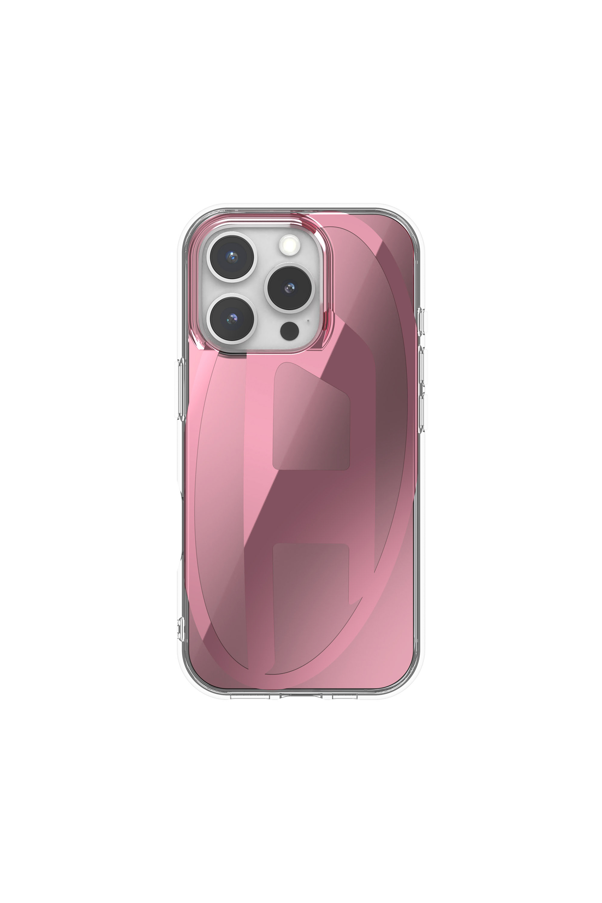 Diesel - 60164 AOP CASE, Coque miroir pour l'iP 16 Pro Mixte in Rose - 3