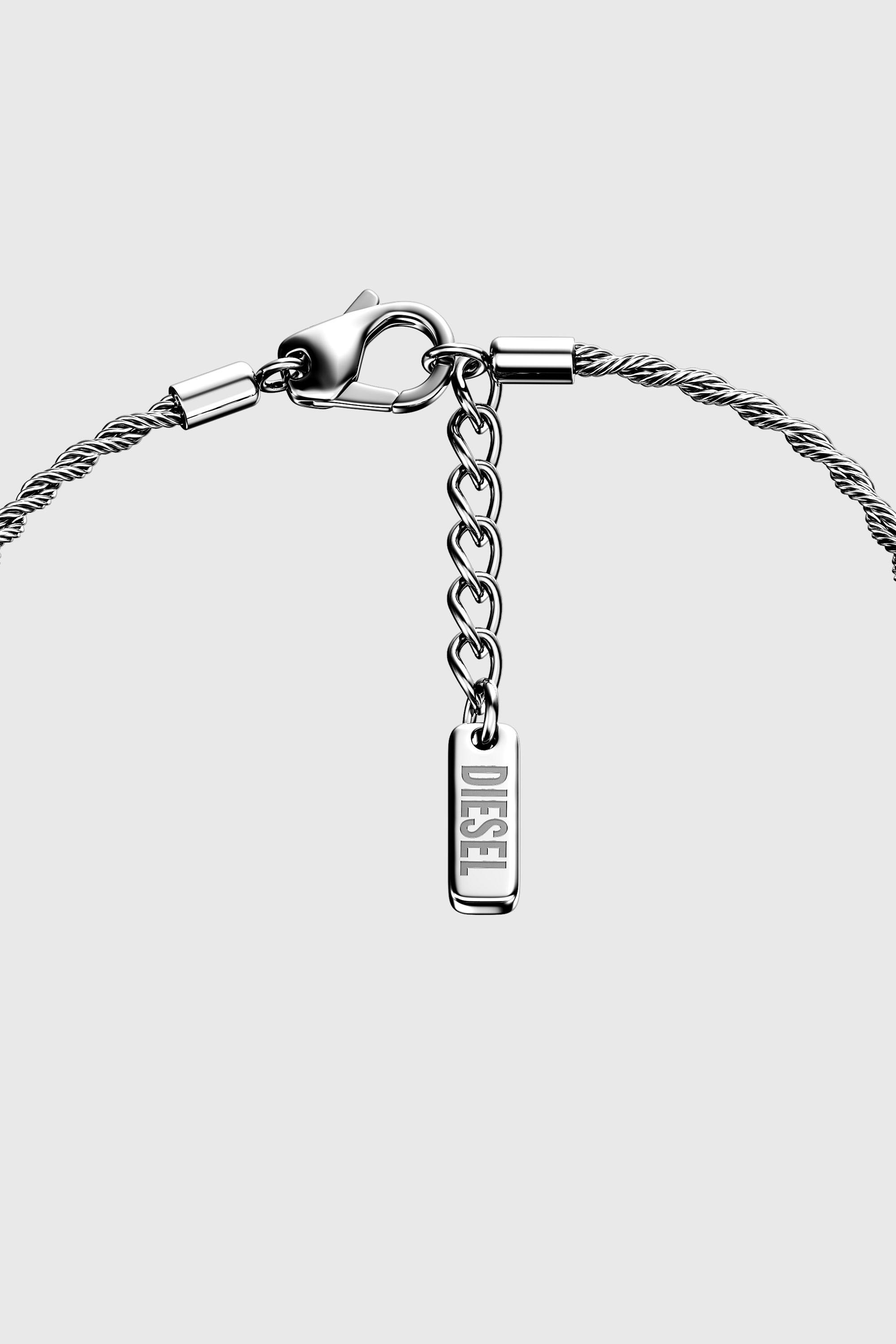 Diesel - DX1725040, Bracelet identit&eacute; en acier inoxydable Mixte in Gris argent&eacute; - 2