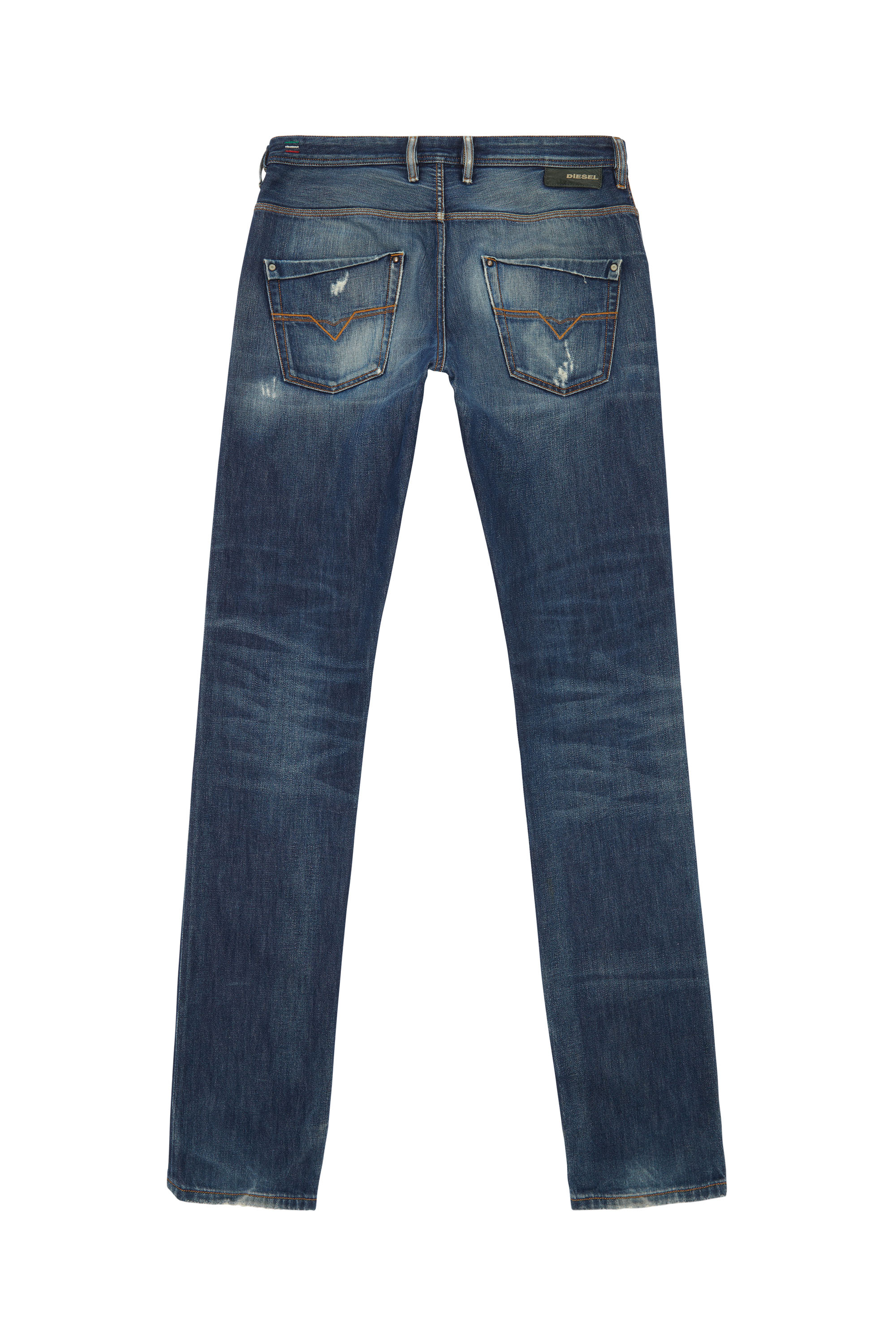 Diesel - KROOLEY, Homme - Jeans Bleu foncé Homme in Bleu - 2