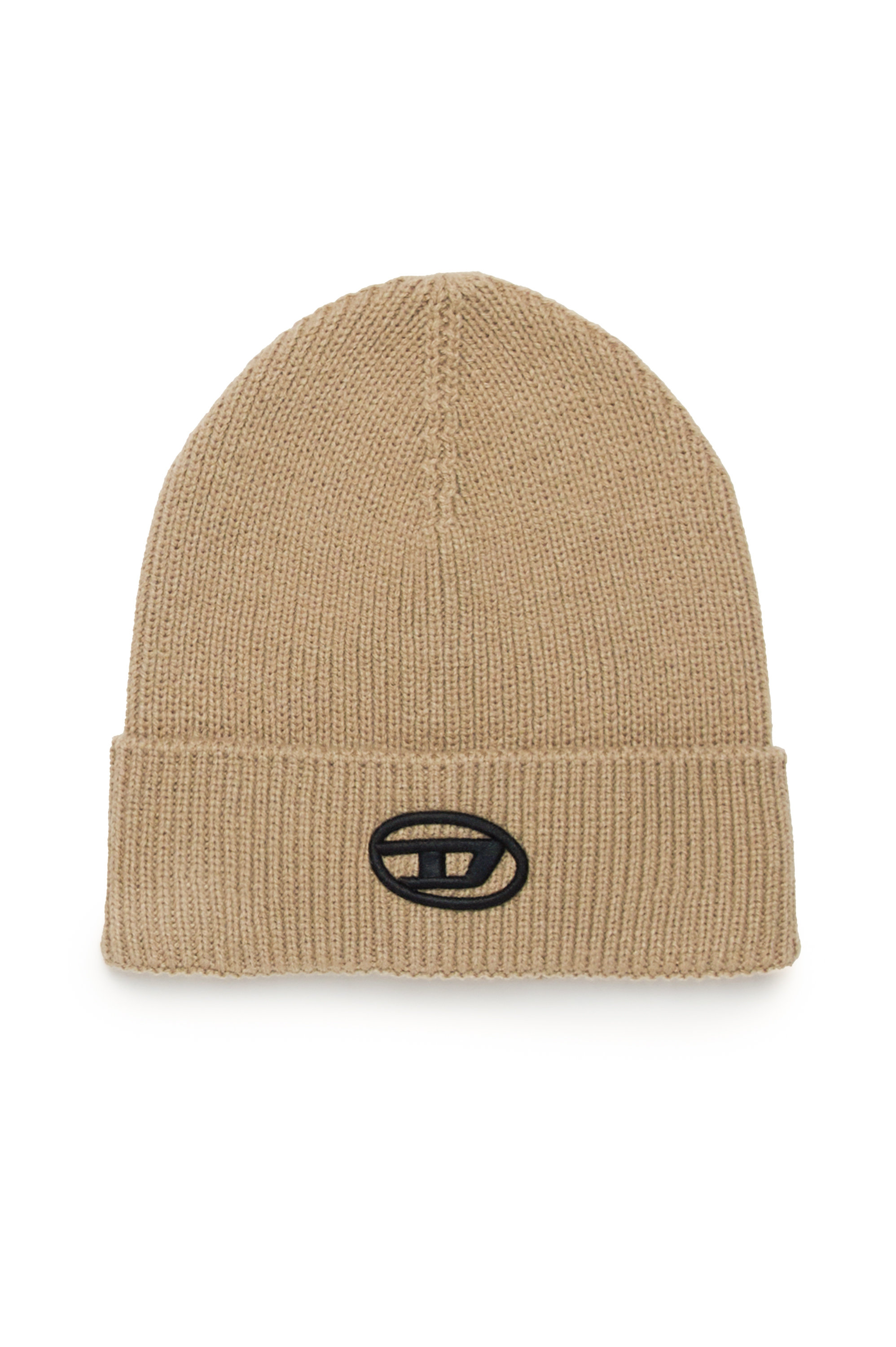 Diesel - FCODERFULLYTX, Bonnet avec logo brodé Mixte in Marron - 1