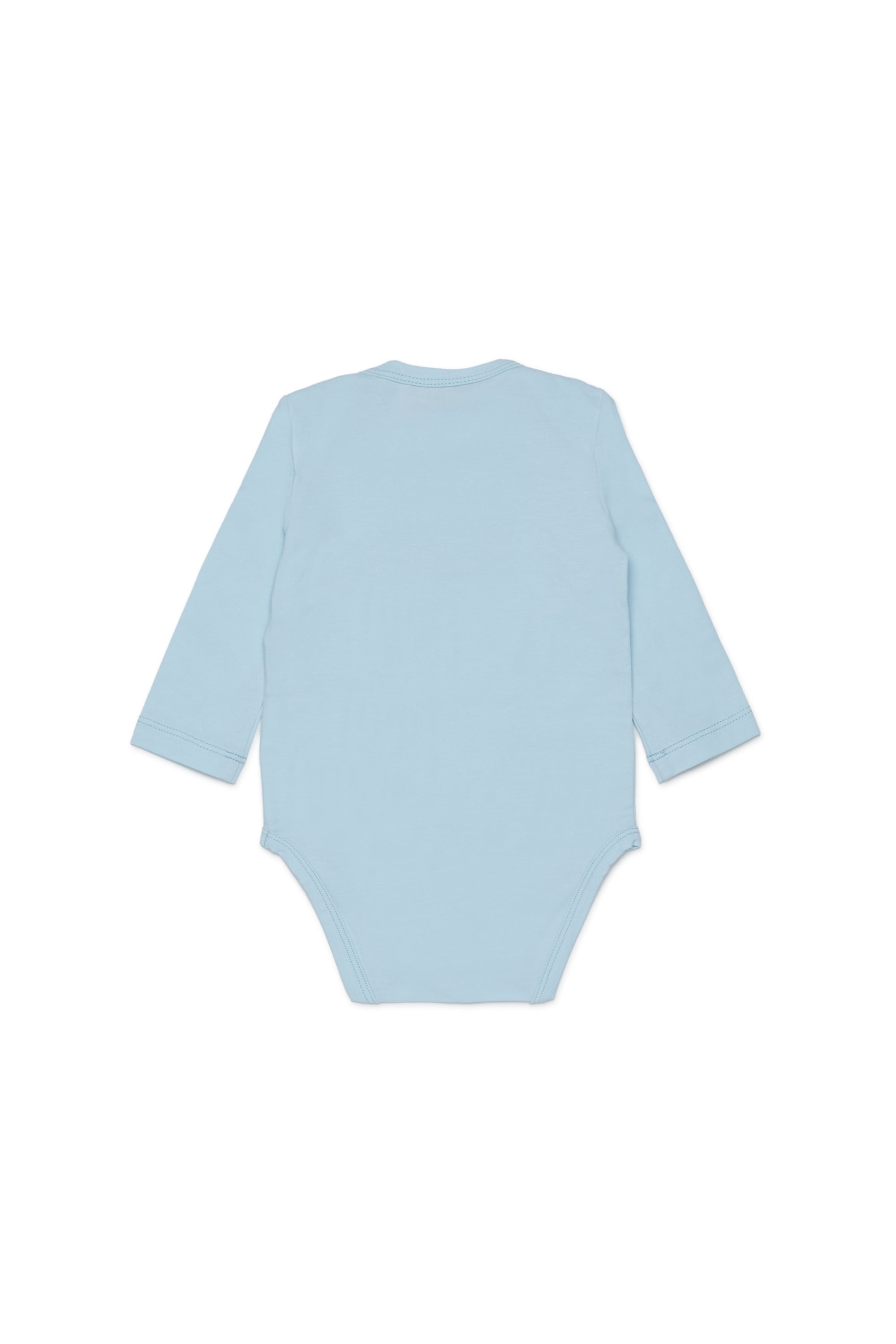 Diesel - UBBYBOX-NB, Ensemble nouveau-n&eacute; avec imprim&eacute; doodle-logo Mixte in Bleu - 2