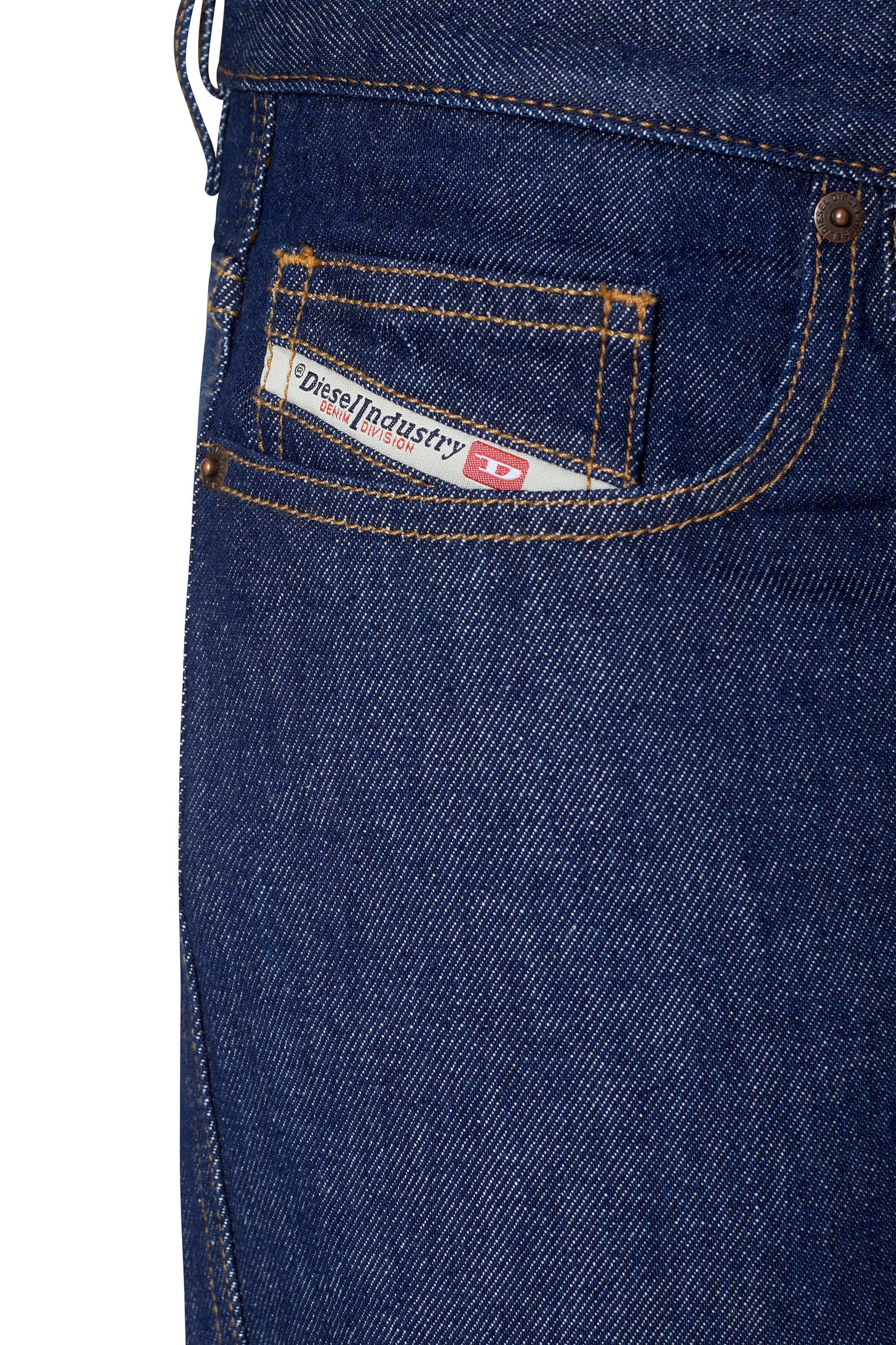 Diesel - Straight Jeans 2020 D-Viker Z9B85, Bleu Foncé - Image 3