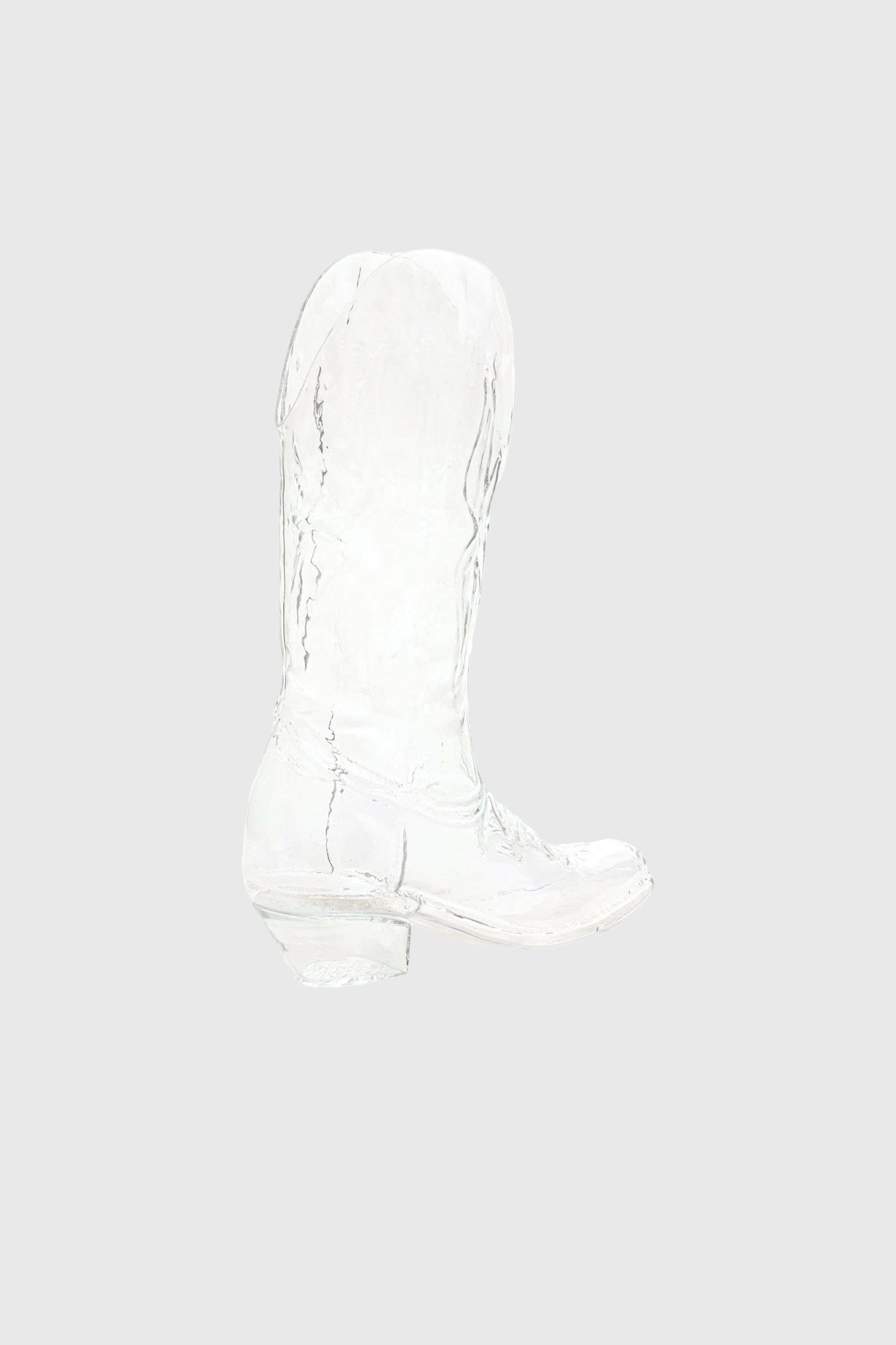 Diesel - 10064 GLASS VASE CRYSTALBOOTIE CM.24X8 H, Vase en verre Mixte in Blanc - 2