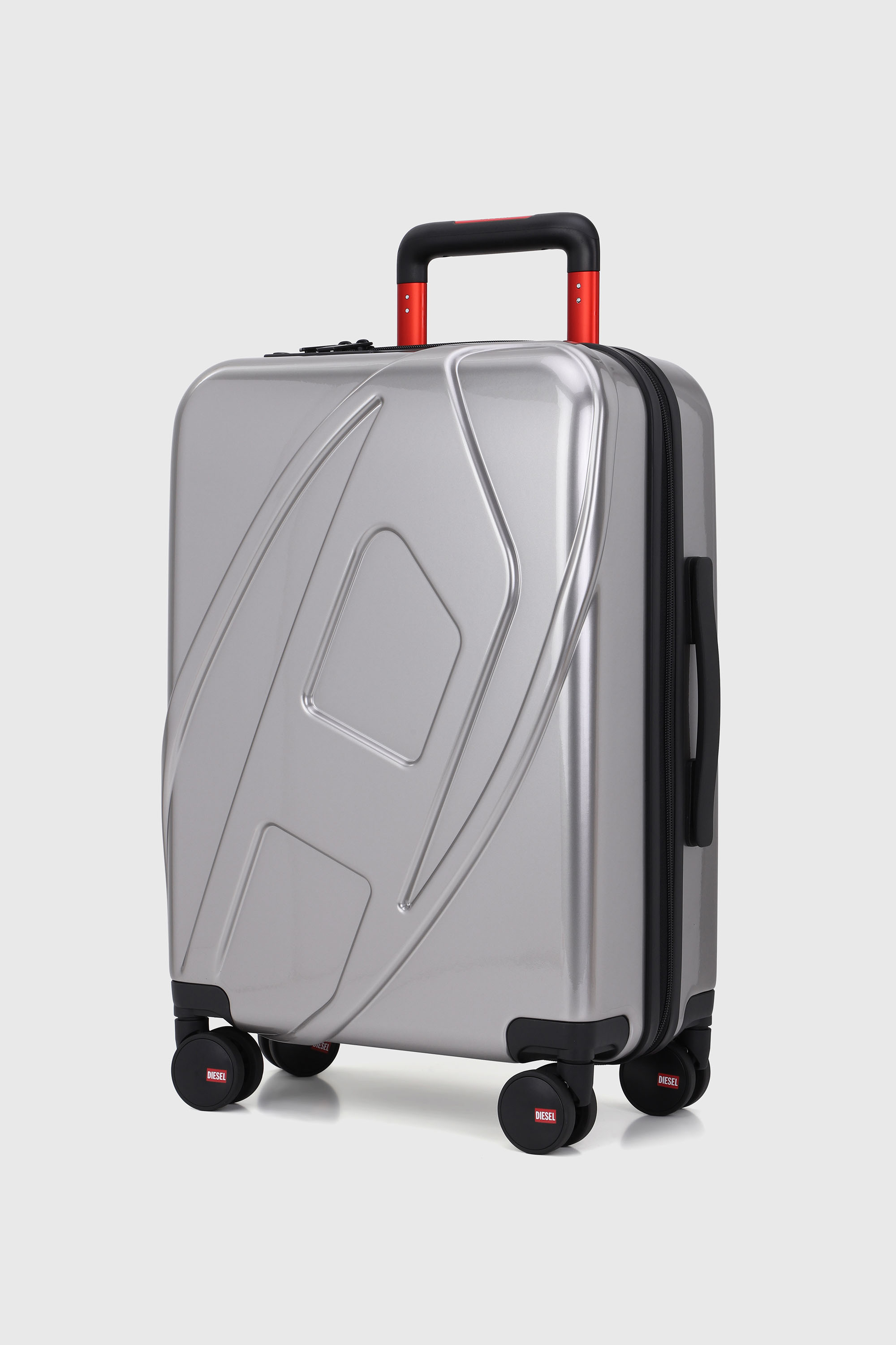 Diesel - LU0043 HARD LUGGAGE - DSL012, Valise Oval D taille S Mixte in Gris - 5