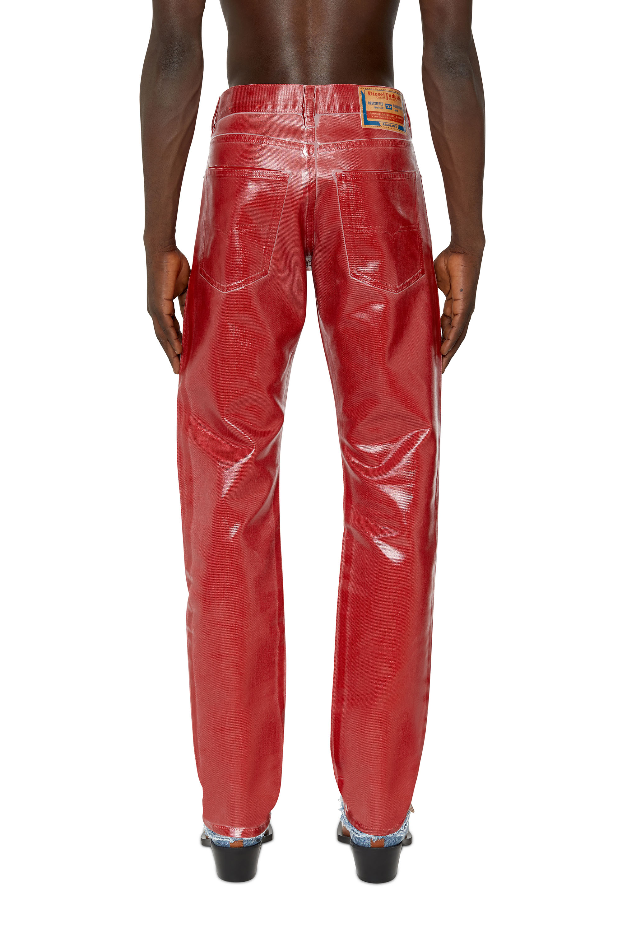 Diesel - 1995 D-SARK 09E50 Straight Jeans, Rouge - Image 2