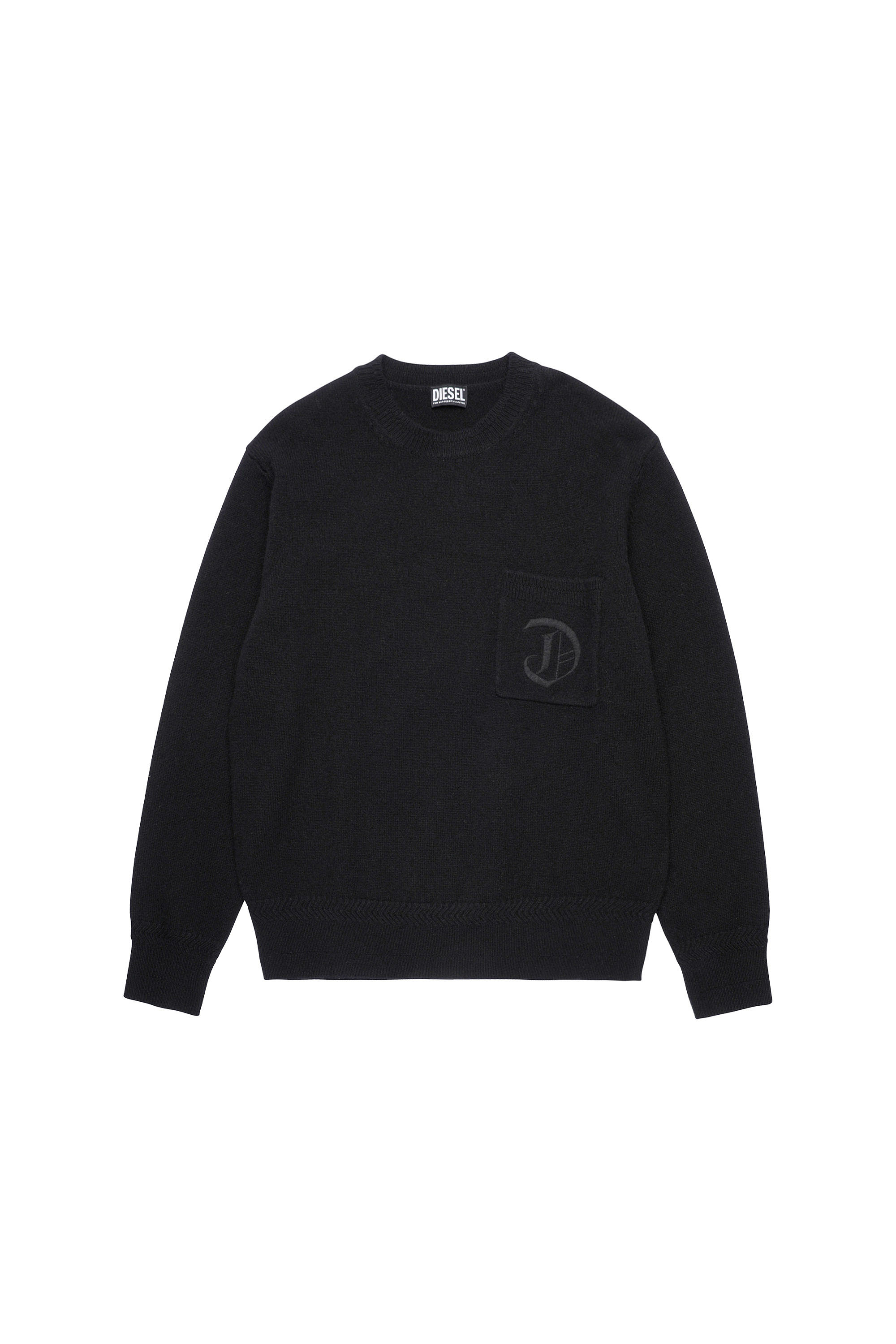 K-BOSTON, Noir - Pull Maille