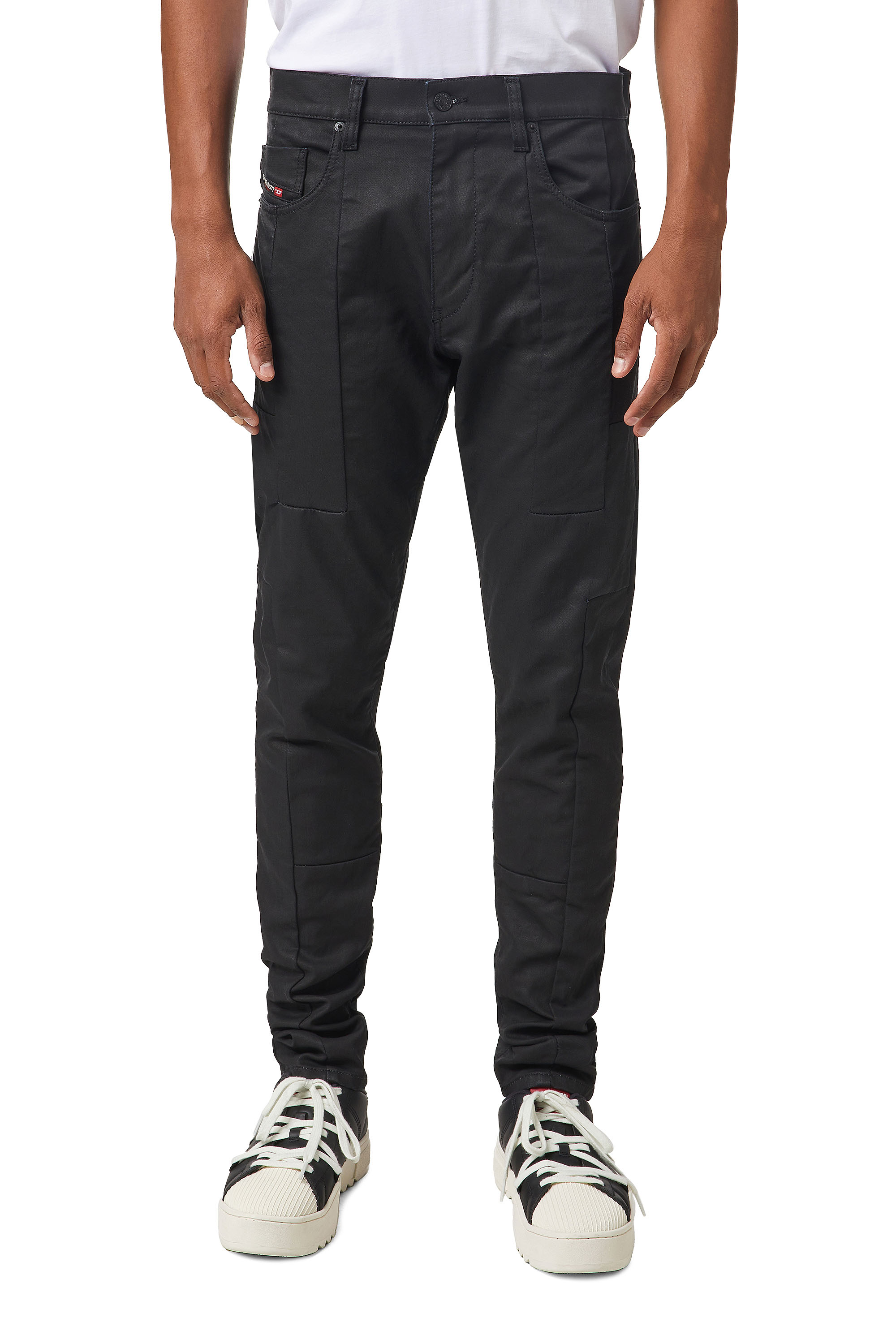D-Strukt JoggJeans® 069YH, Noir/Gris foncé - Jeans