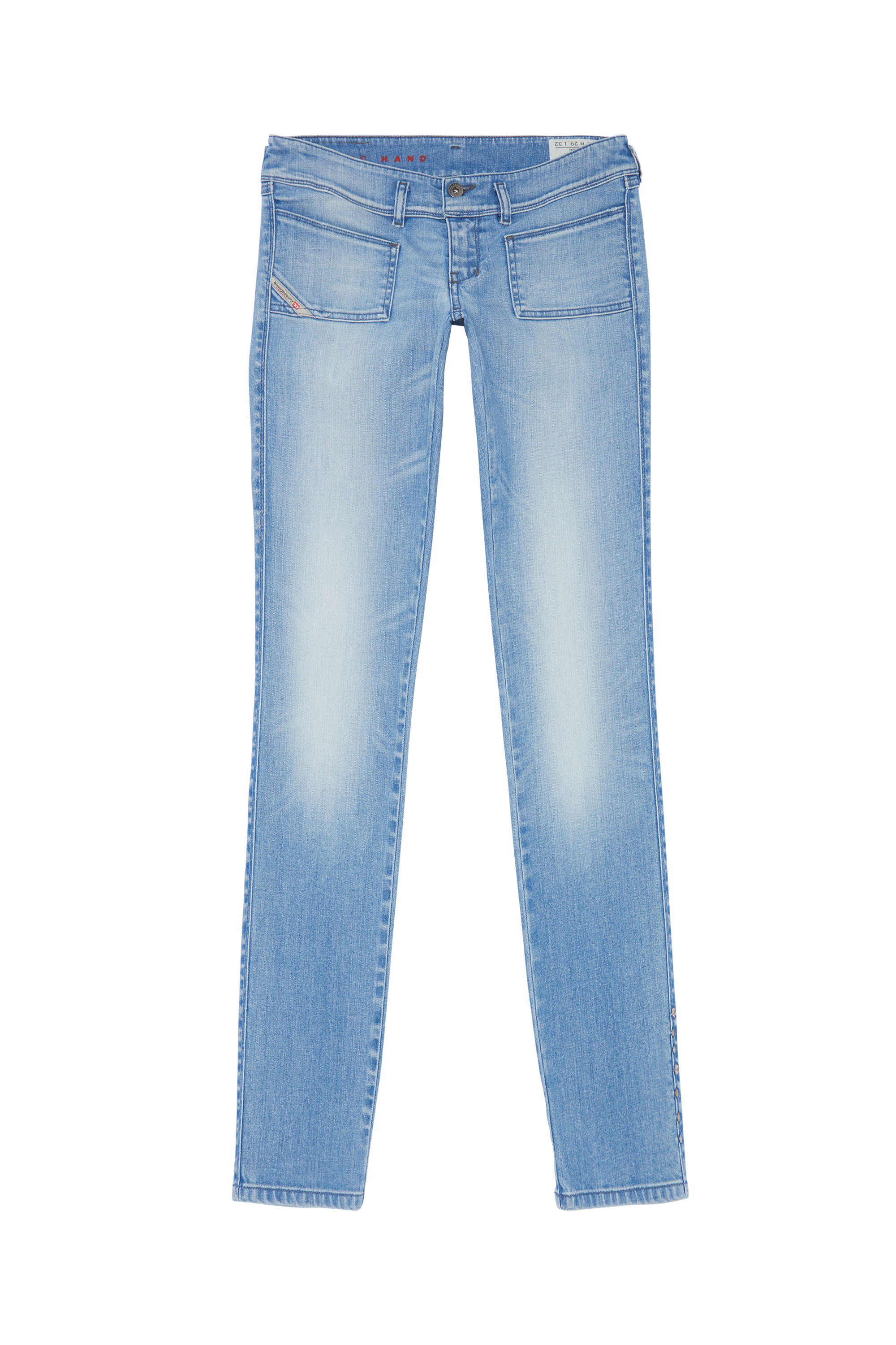 Diesel - HUSHY, Femme - Jeans Bleu clair Femme in Bleu - 1