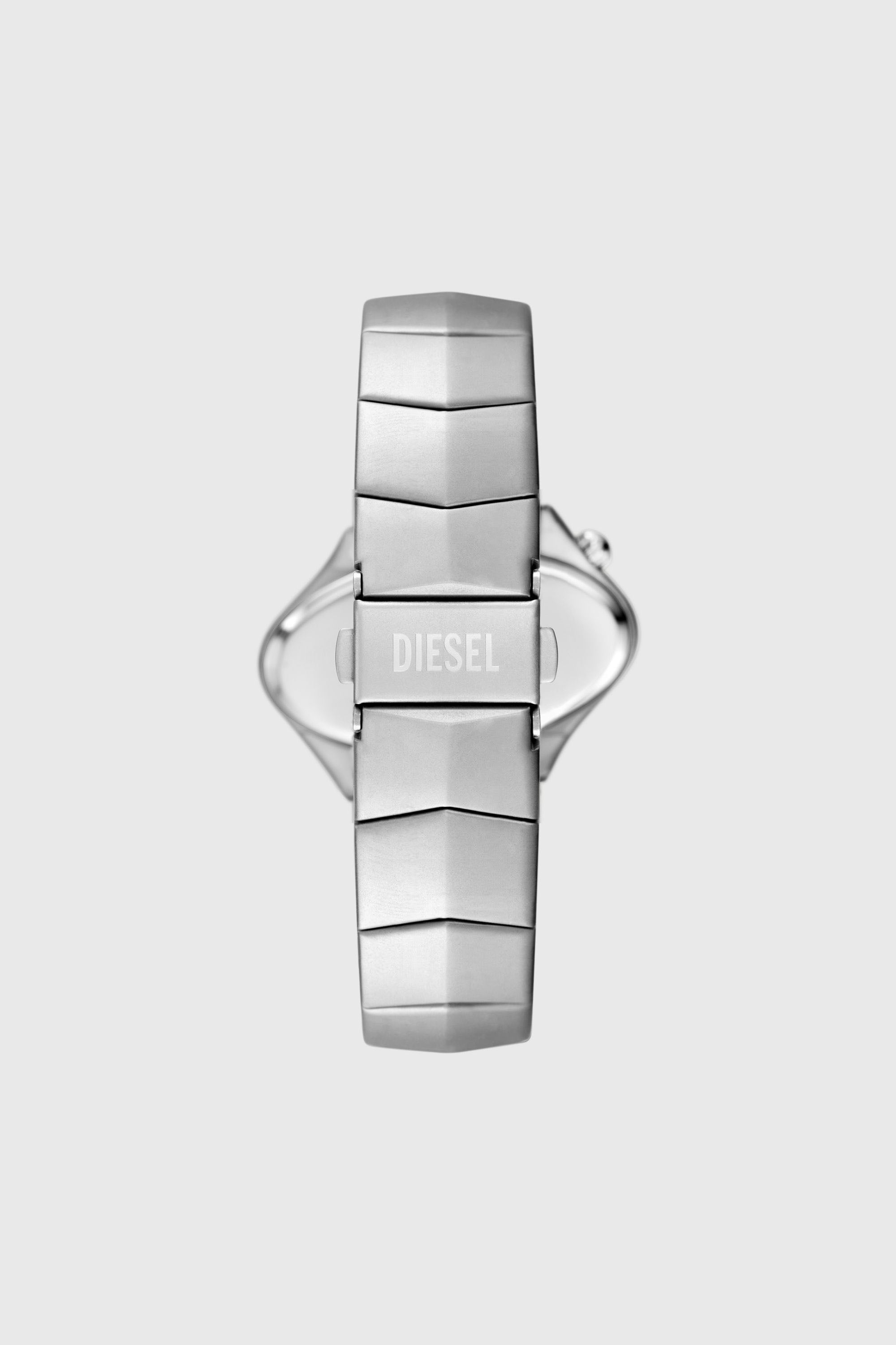 Diesel - DZ2228 WATCH, Montre D-Rush en acier inoxydable Homme in Gris argent&eacute; - 2
