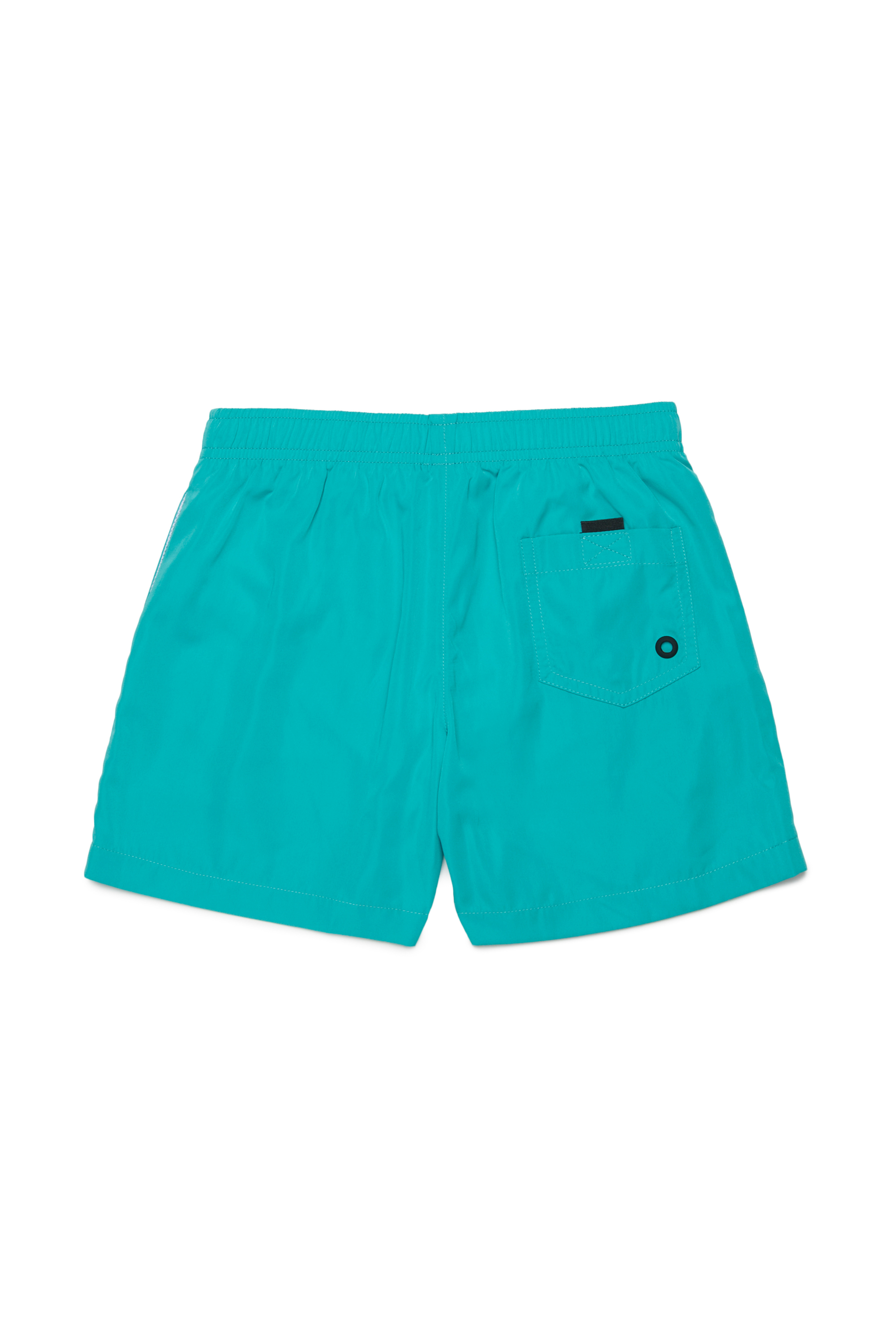 Diesel - MIDIT, Short de bain avec maxi logo Homme in Vert - 2