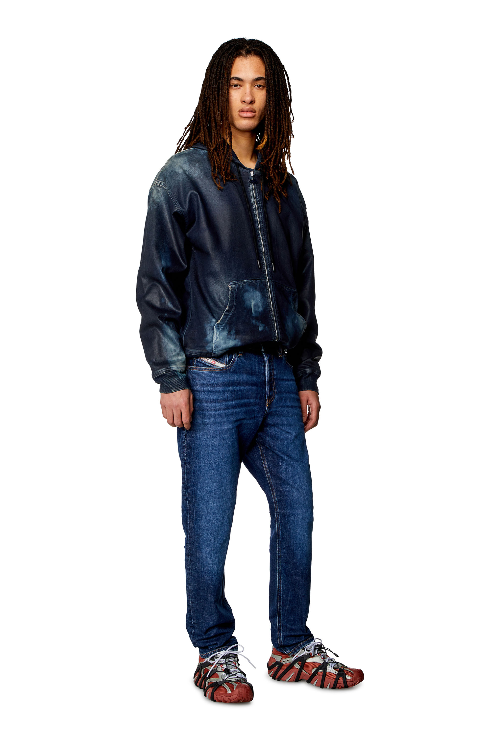 Diesel - Regular Jeans 2005 D-Fining 0PFAZ Homme, Bleu Foncé - Image 1