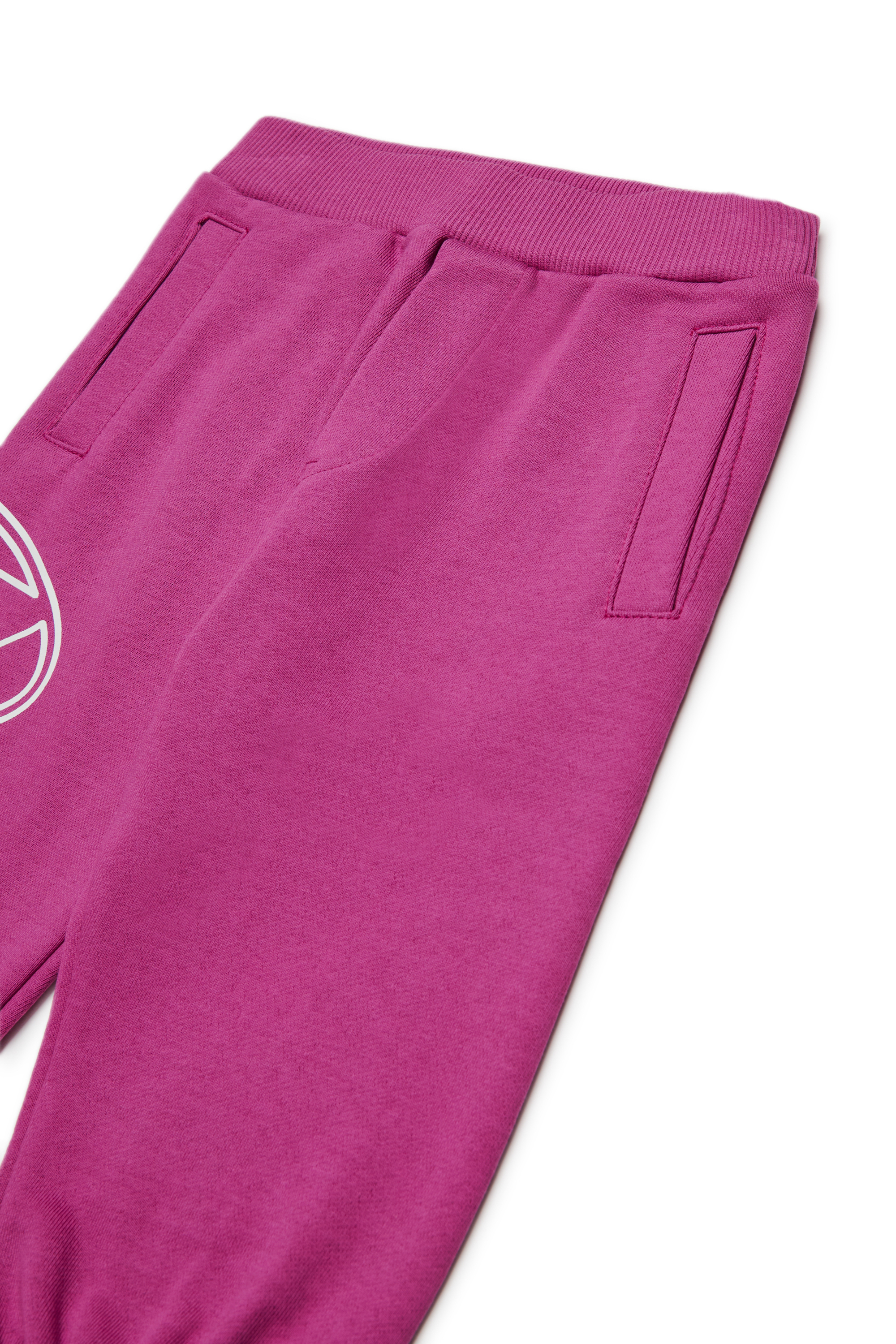 Diesel - PTIMOTYB, Pantalons en coton avec imprimé graphique Mixte in Violet - 3