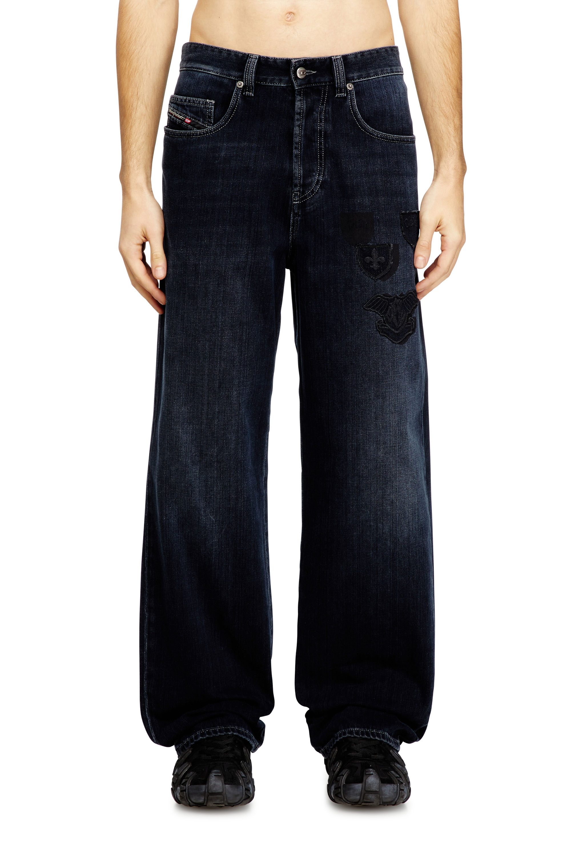 Diesel - 2001 D-MACRO-S8 Homme, Bleu Foncé - Image 3