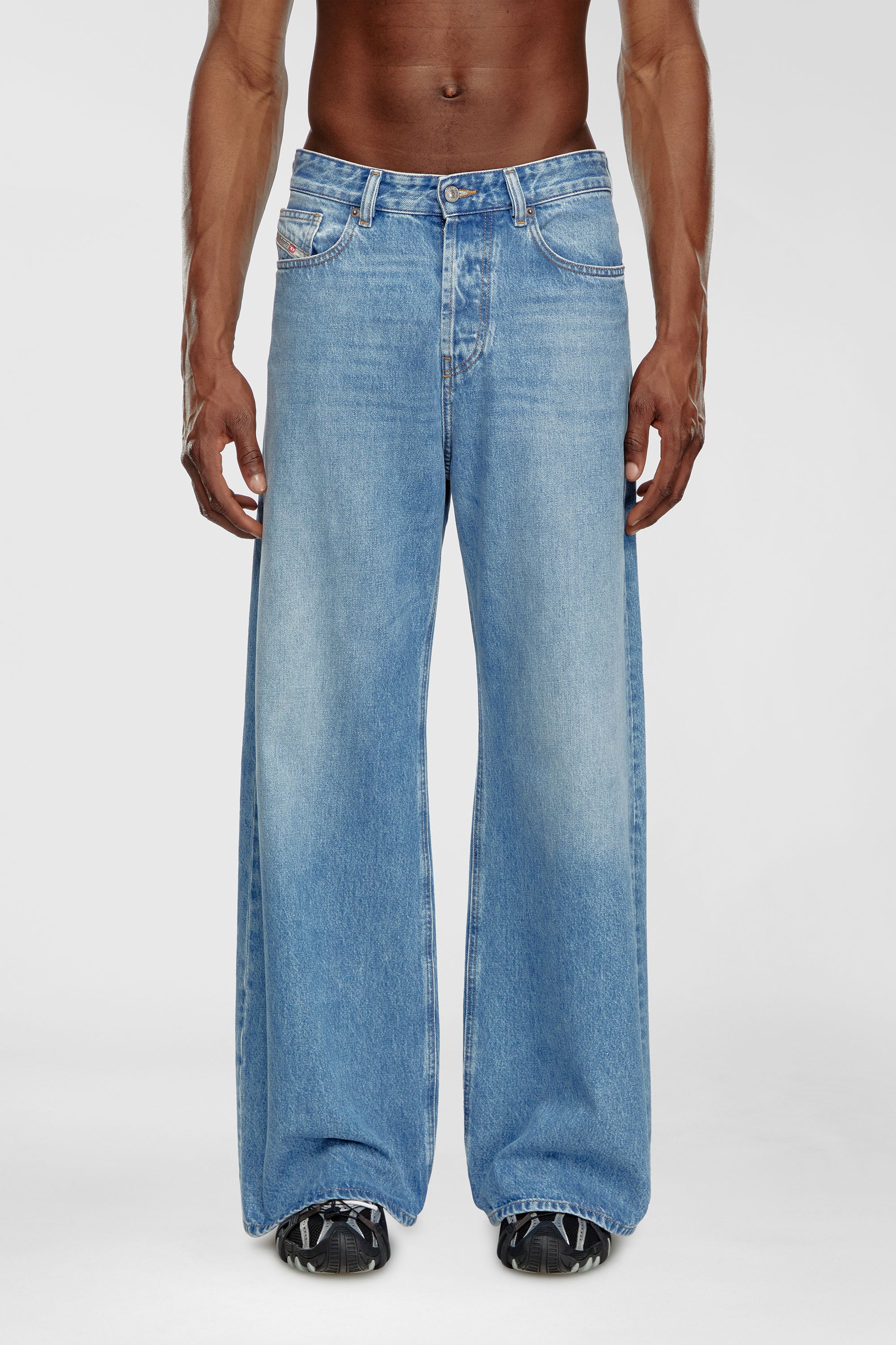 Diesel - Relaxed Jeans 1996 D-Sire 09I29 Mixte, Bleu Clair - Image 1