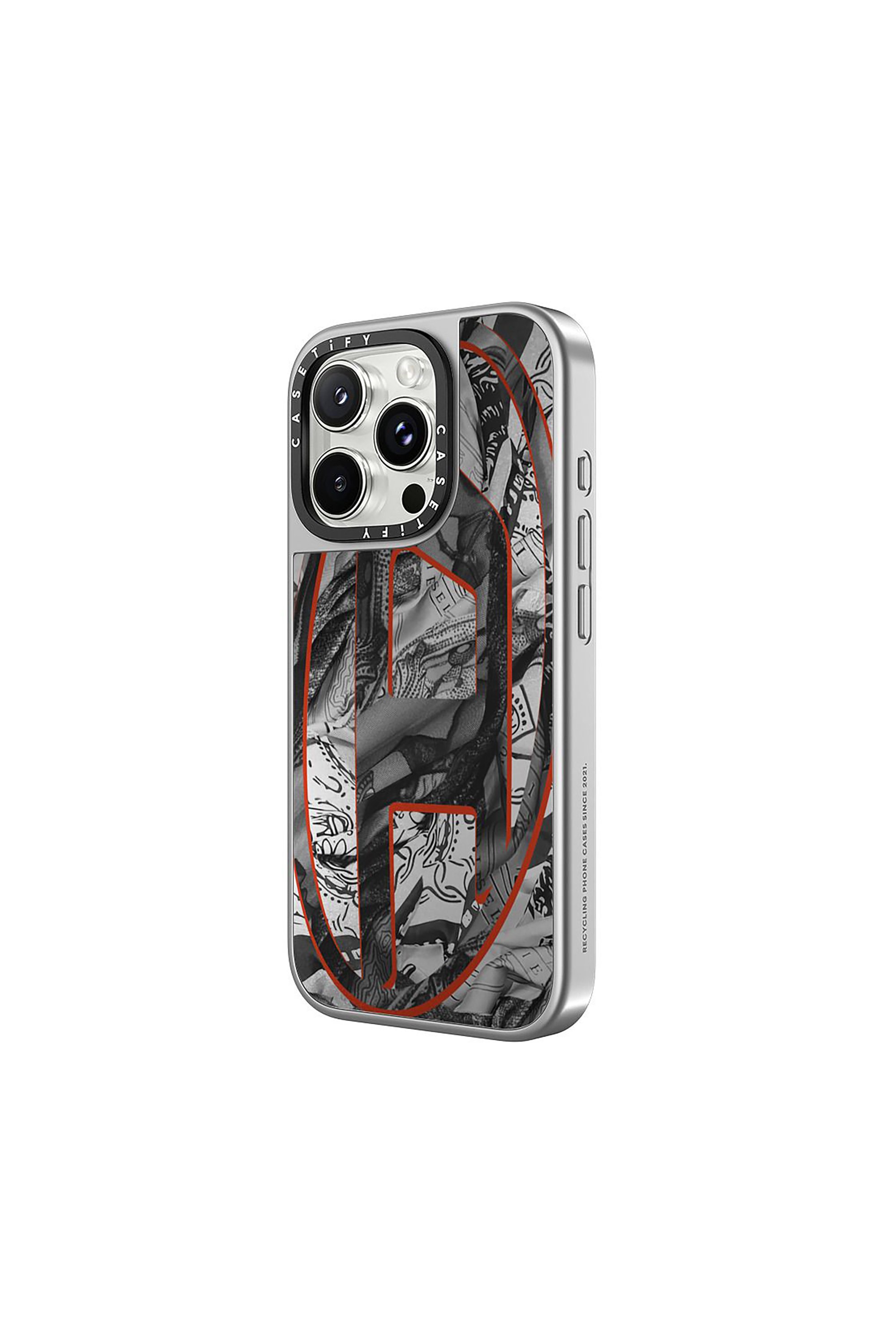 Diesel - 60338 CASETIFY MOULDED CASE, Coque MagSafe Bandana iPhone 16 Pro Mixte in Polychrome - 2