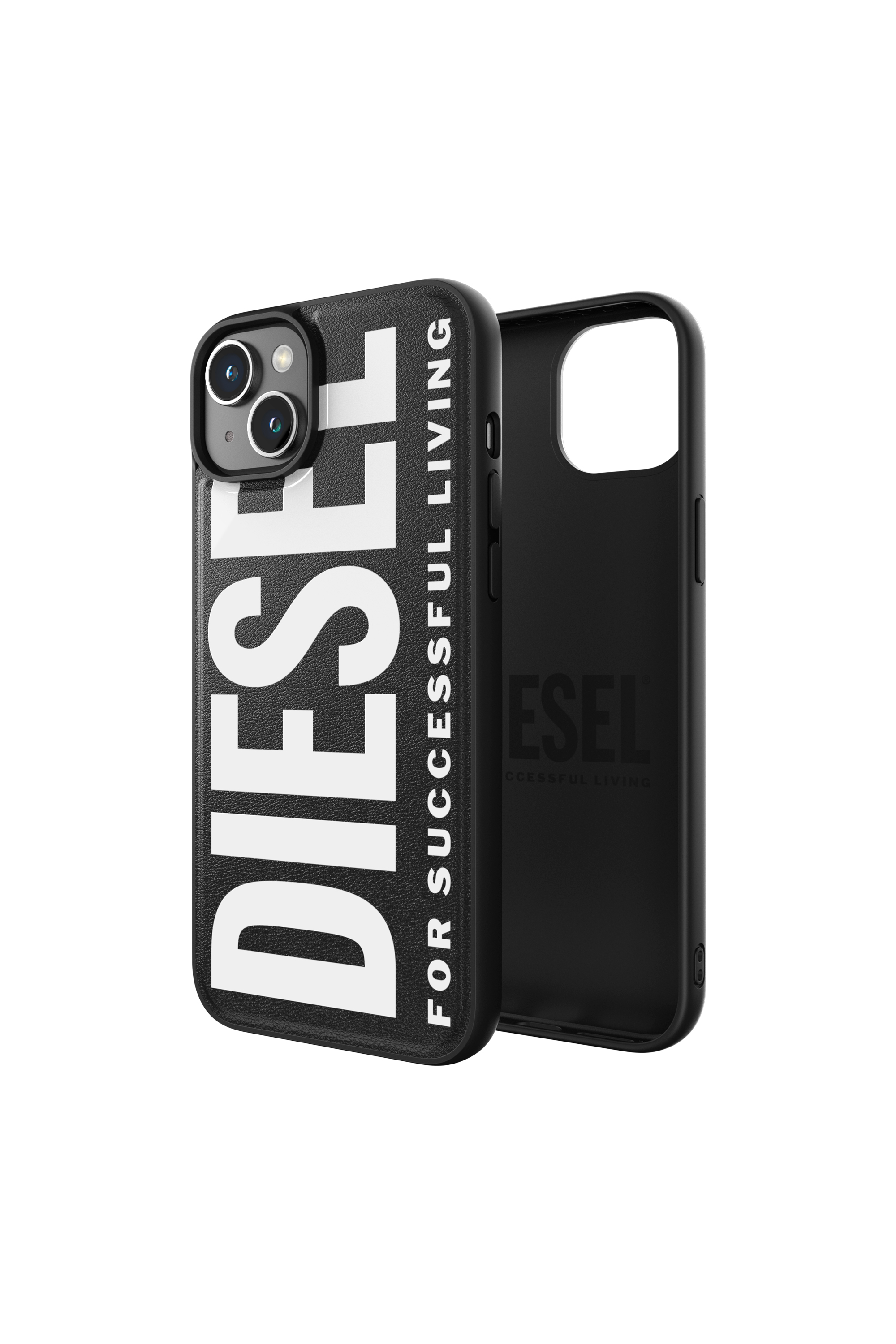 Diesel - 54167 MOULDED CASE, Coque moulée iP15 Plus Mixte in Noir - 1