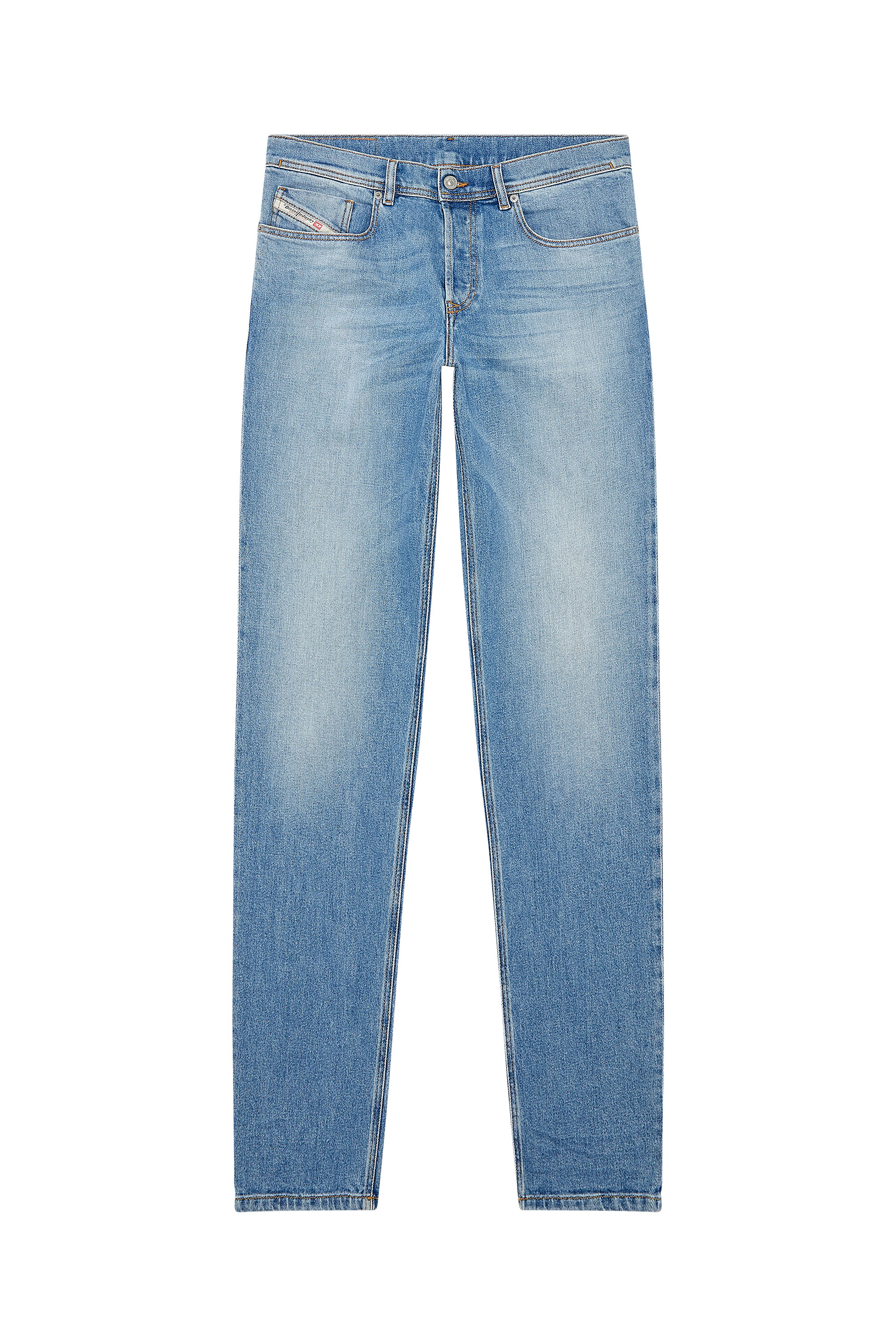 Diesel - Tapered Jeans 2023 D-Finitive 09F81, Bleu moyen - Image 5