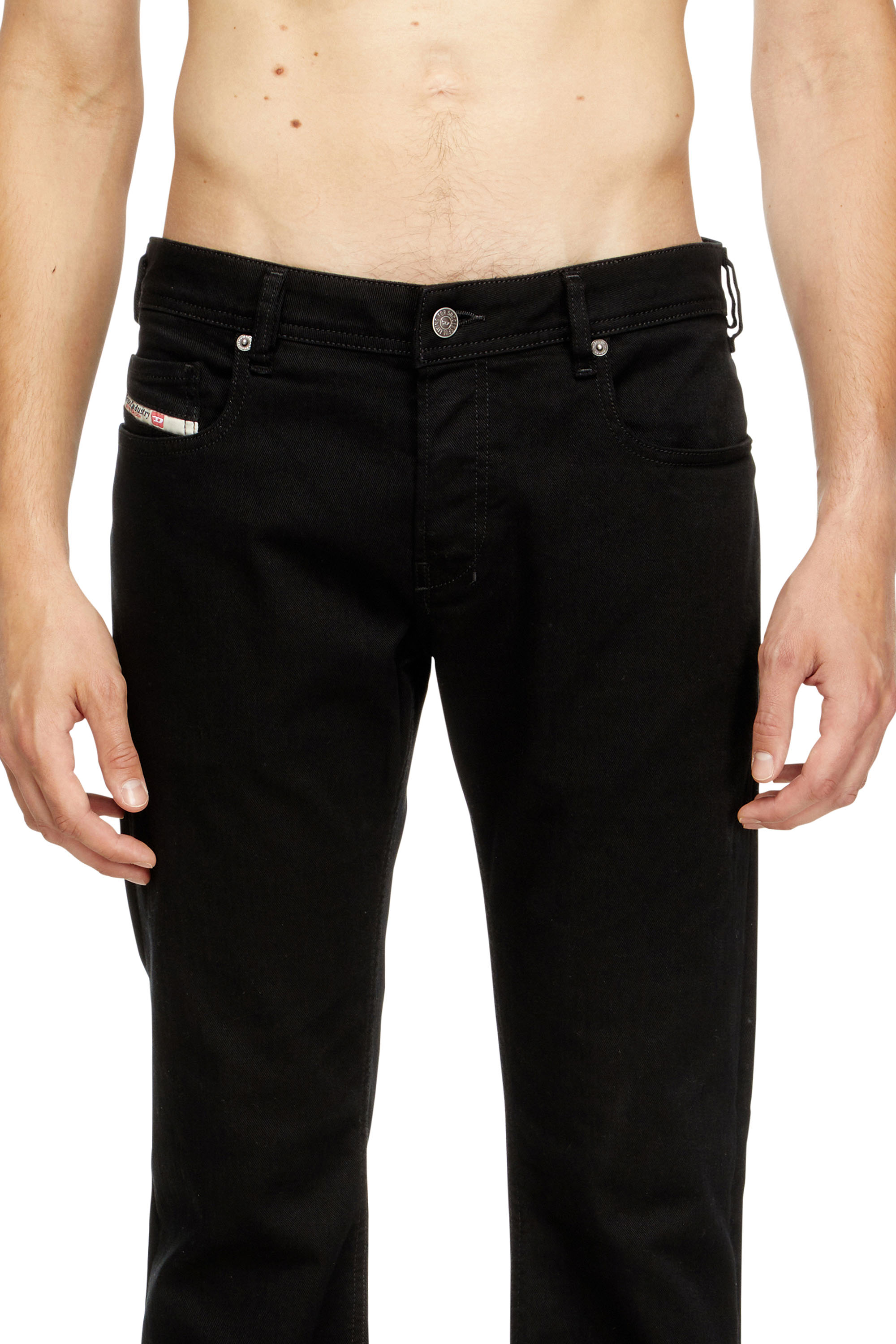 Diesel - Bootcut Jeans 2007 Zatiny 0688H Homme, Noir/Gris fonc&eacute; - Image 4
