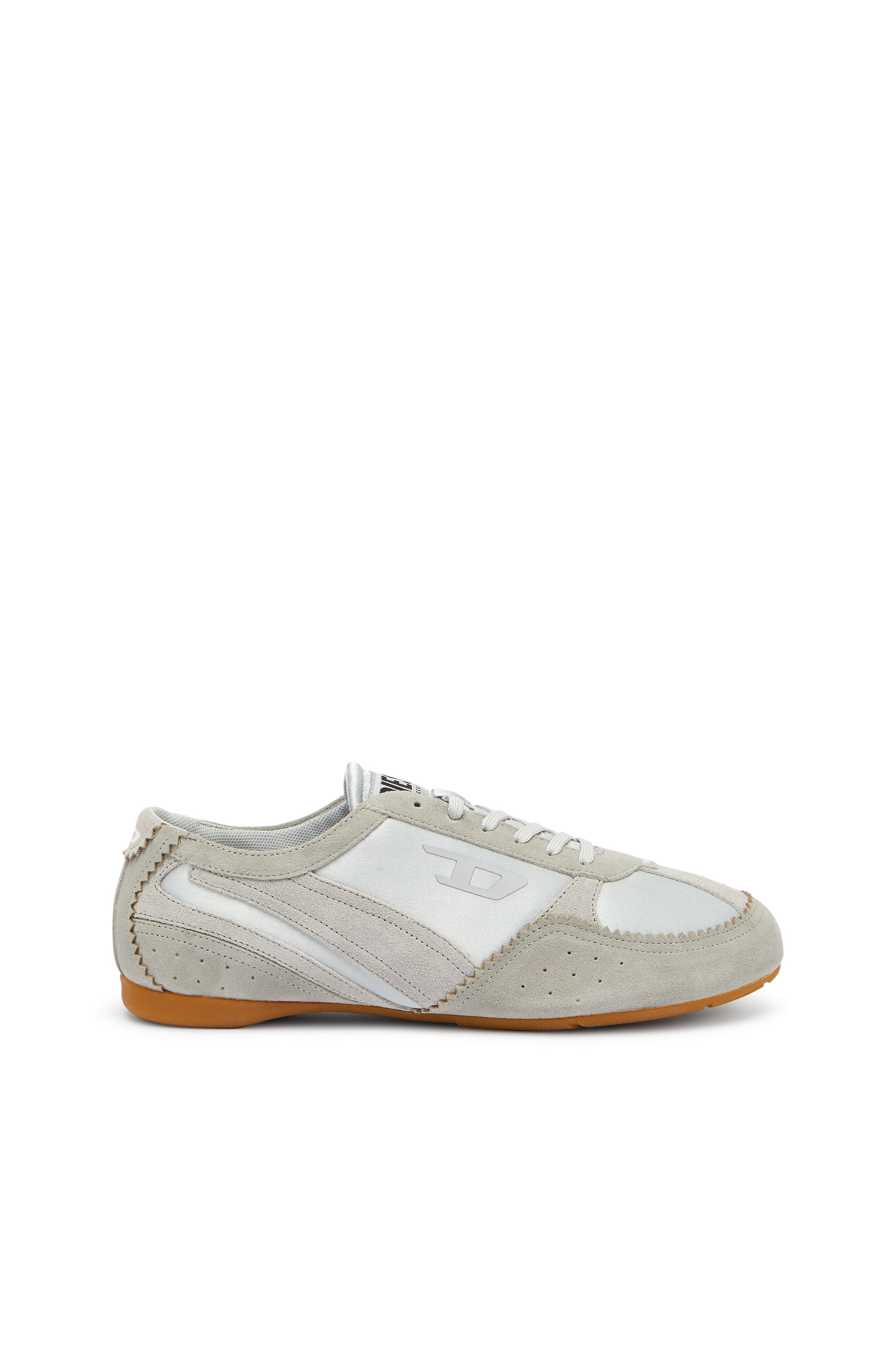 Diesel - D-MILE LOW II W, D-Mile - Sneaker avec empi&egrave;cements en su&egrave;de Femme in Bleu - 1
