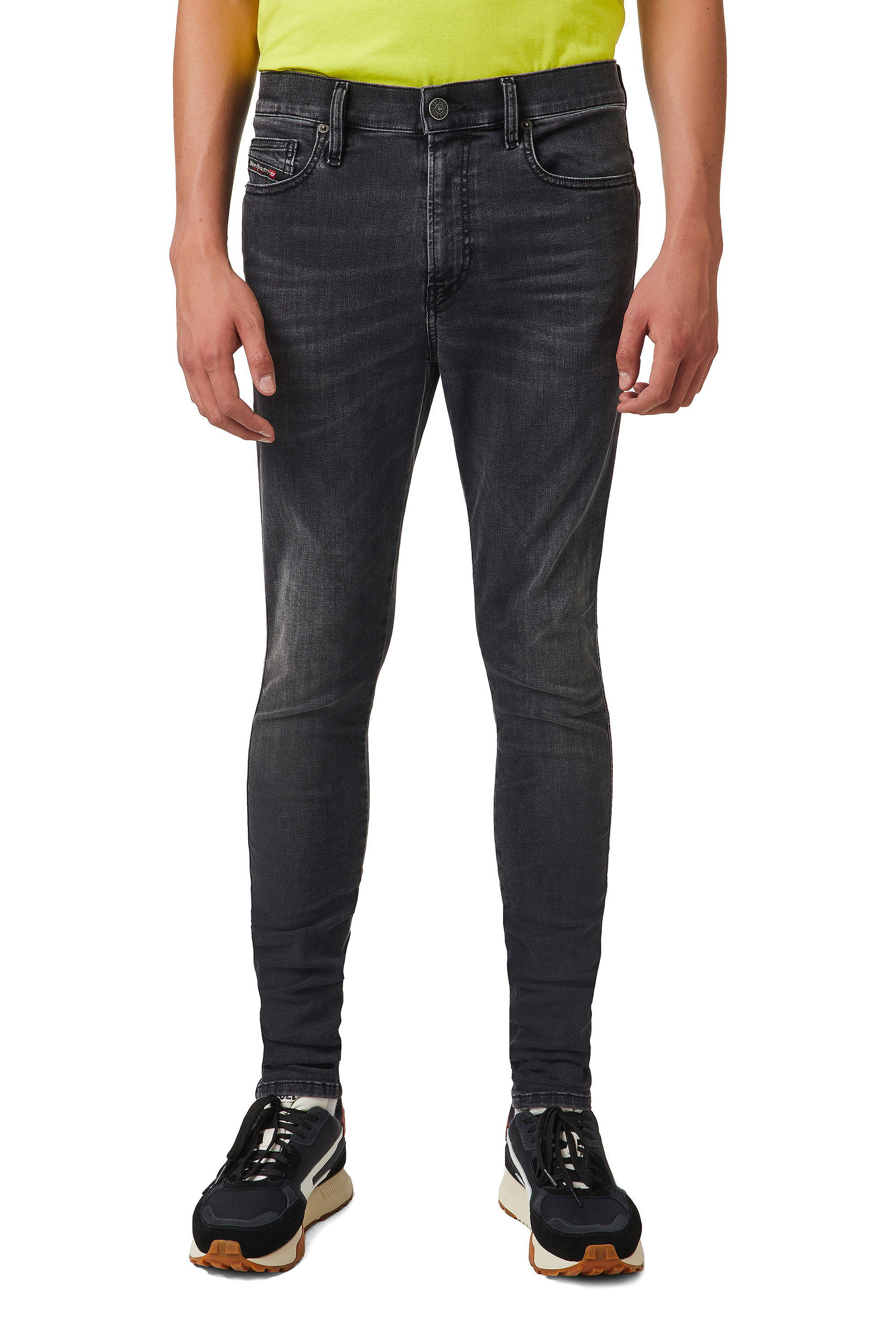 D-Istort 069YC, Noir/Gris foncé - Jeans