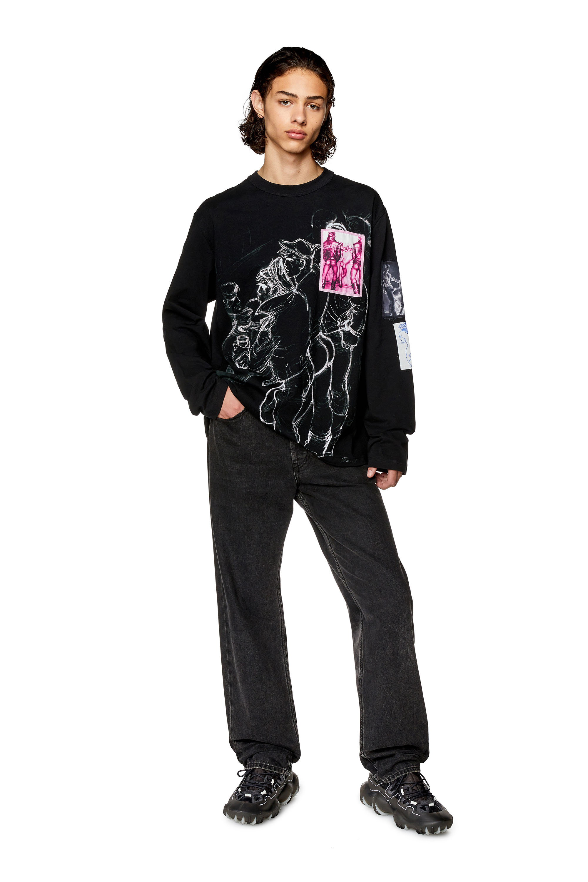 Diesel - PR-T-CRANE-LS, Noir - Image 4