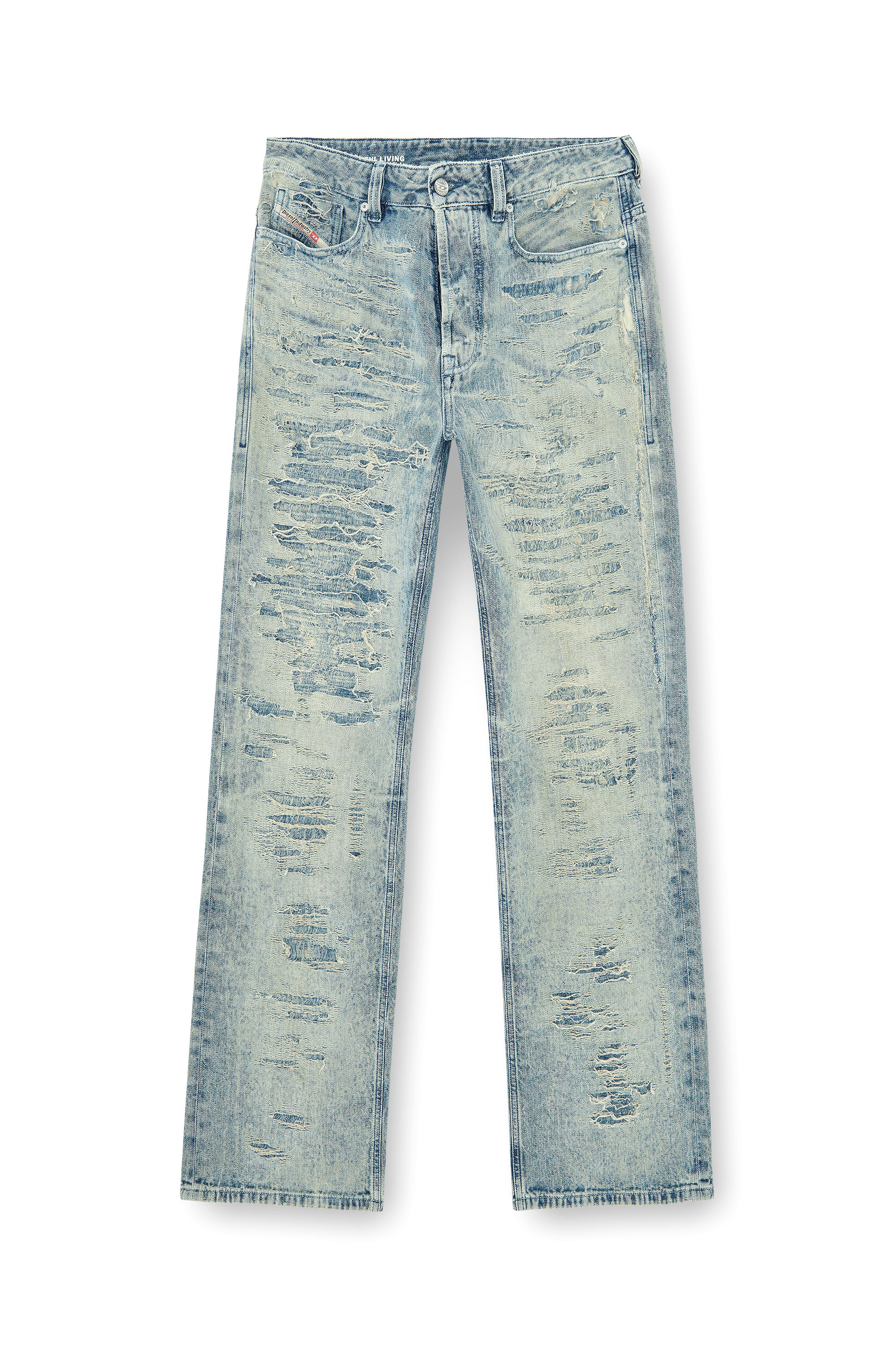 Diesel - Relaxed Jeans 1980 D-Eeper 068YM Homme, Bleu moyen - Image 6