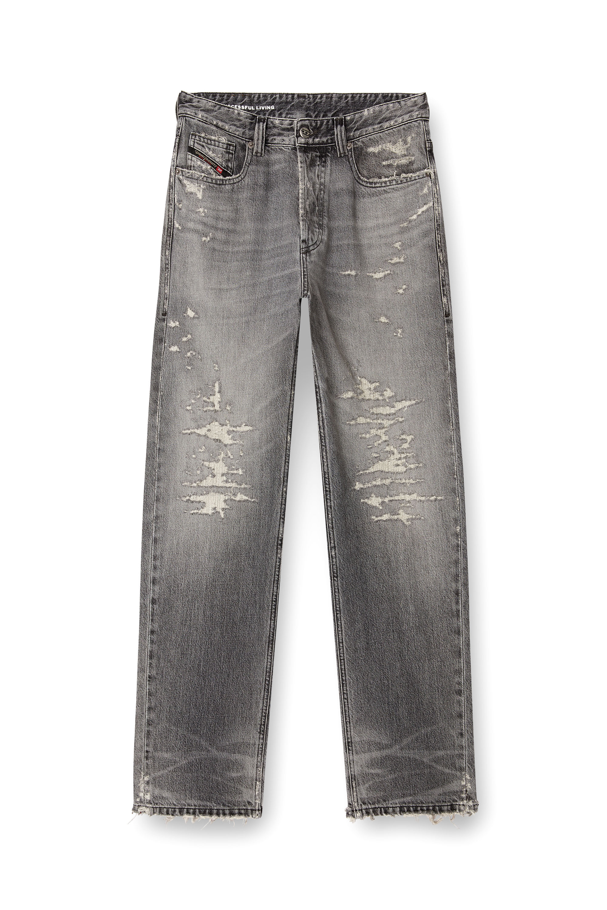 Diesel - Regular Jeans 1988 D-Ark 09M64 Femme, Gris - Image 3