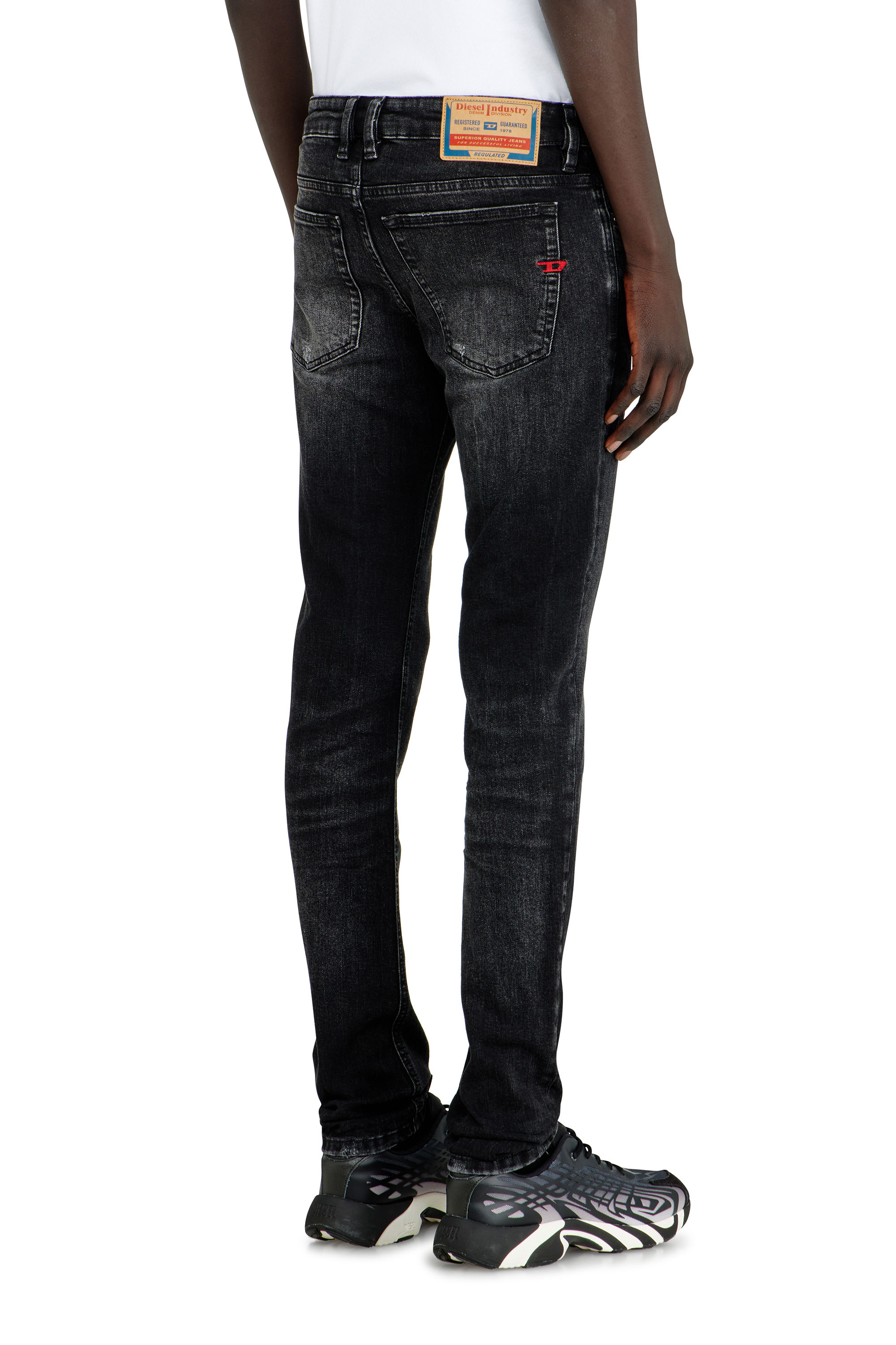 Diesel - Skinny Jeans 1979 Sleenker 0DBDP Homme, Noir/Gris fonc&eacute; - Image 5
