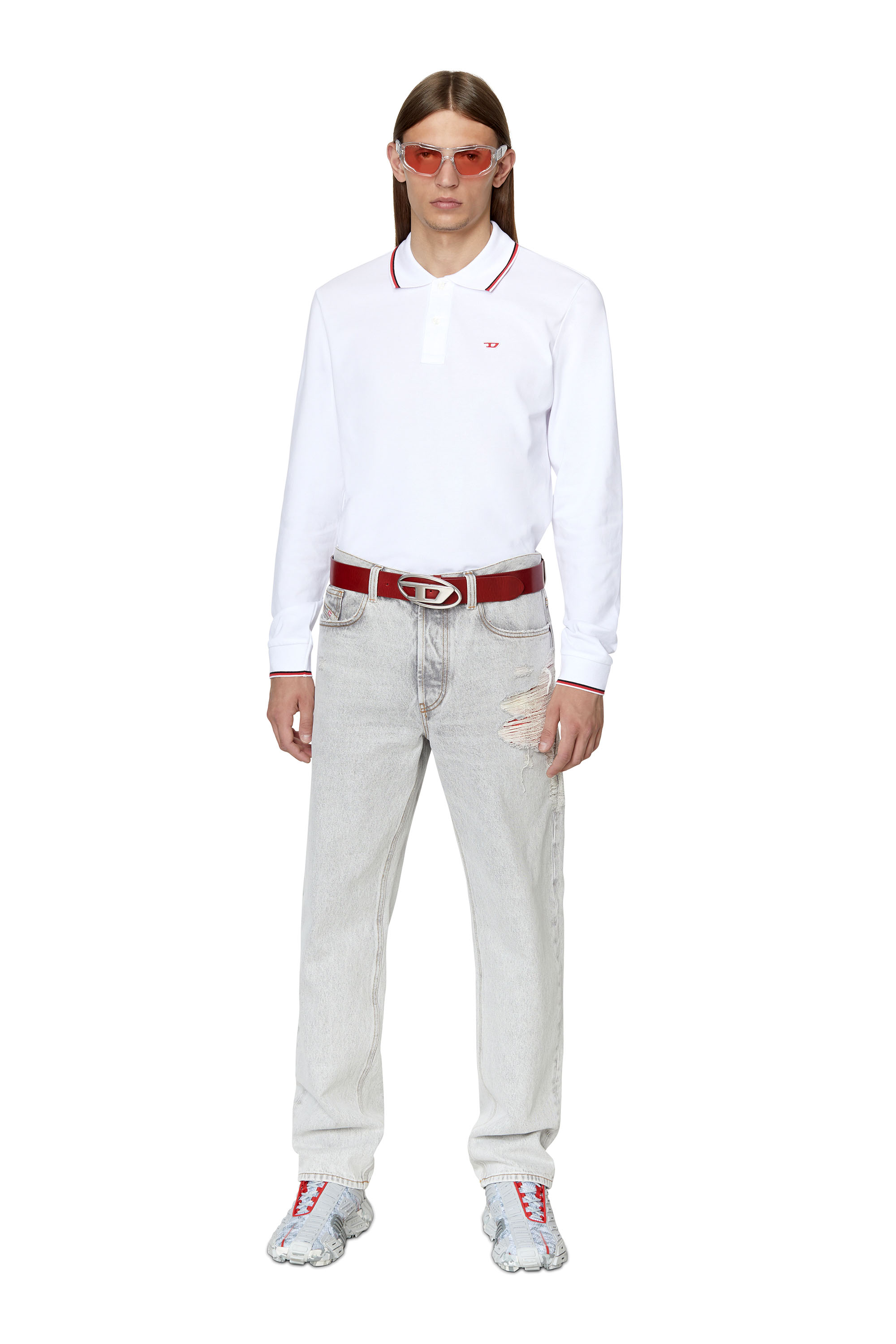 Diesel - T-SMITH-LS-D, Blanc - Image 2
