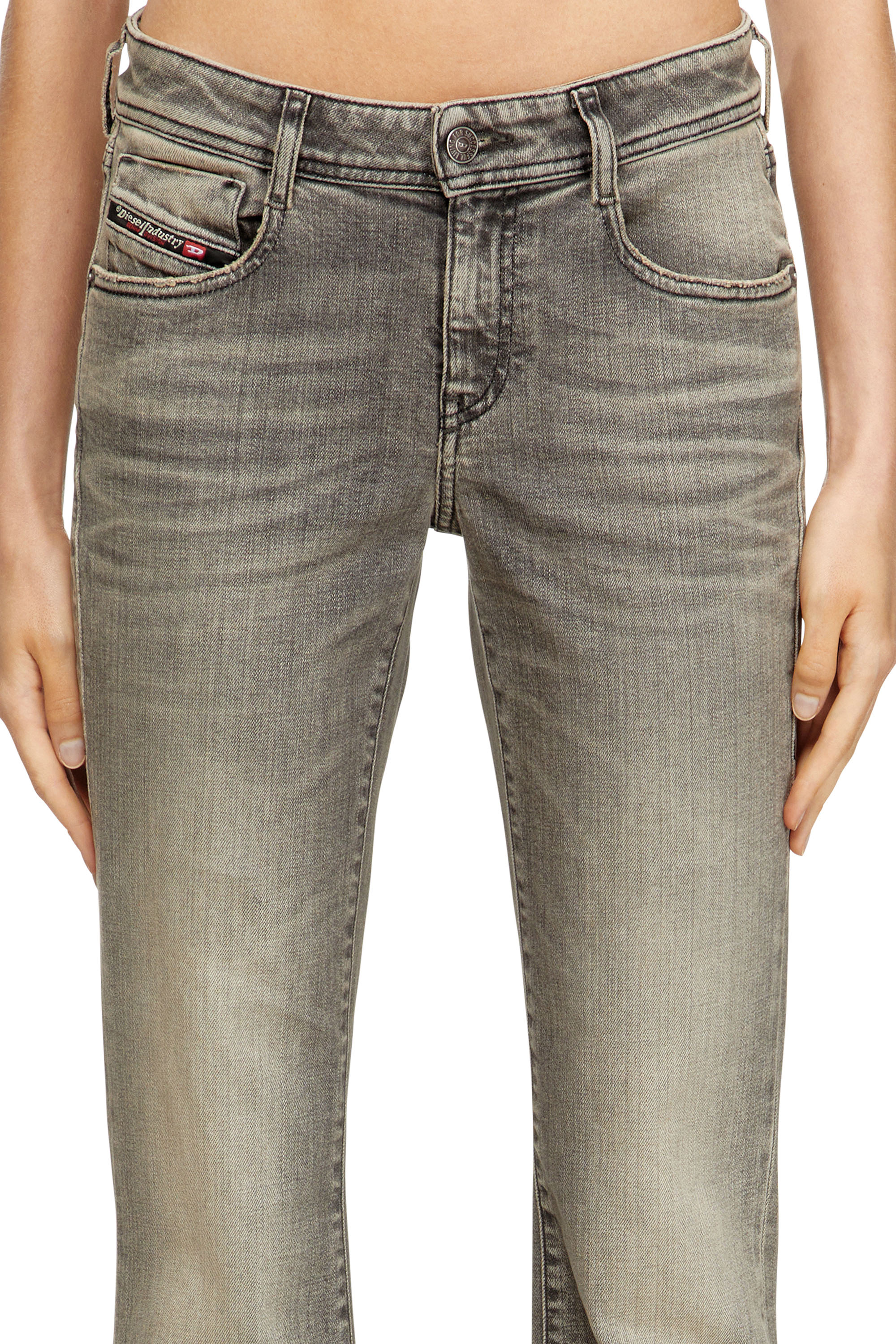 Bootcut Jeans 1969 D-Ebbey 09L99, Gris Diesel - Bootcut Jeans 1969 D-Ebbey 09L99 Femme, Gris - Image 5