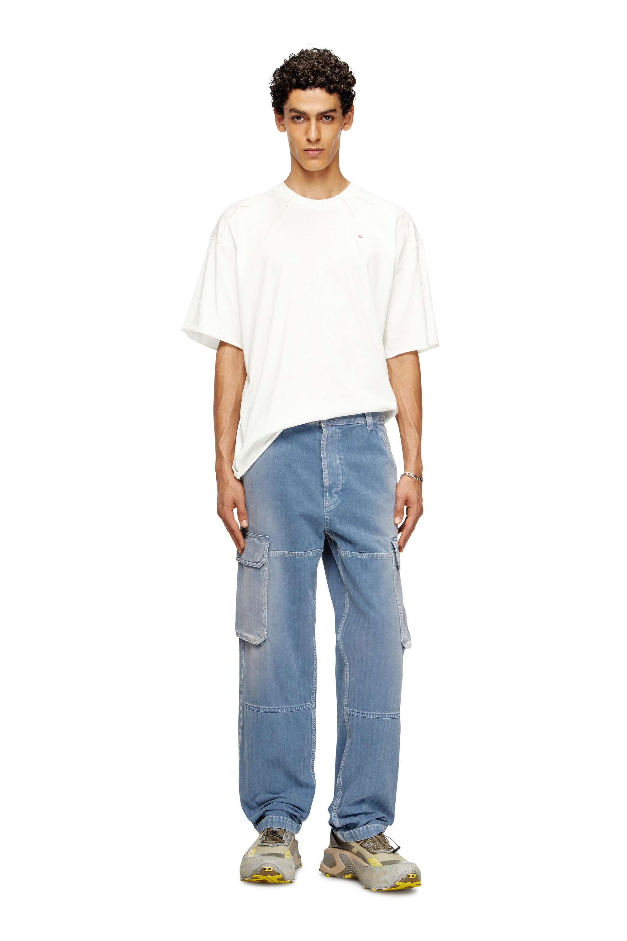 Diesel - Regular Jeans D-Uty 09M93 Homme, Bleu - Image 1